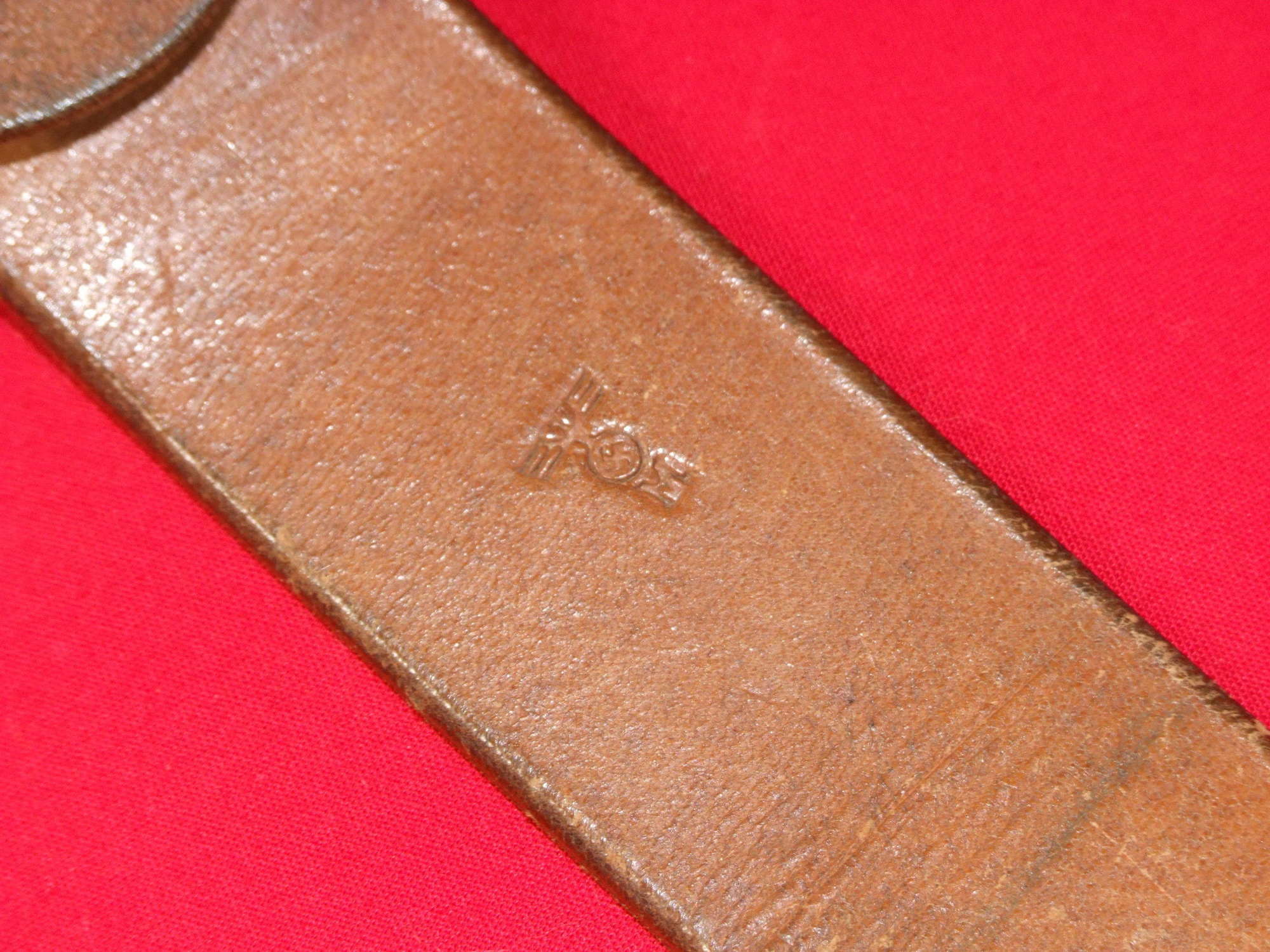 Kriegsmarine Man's Leather Belt