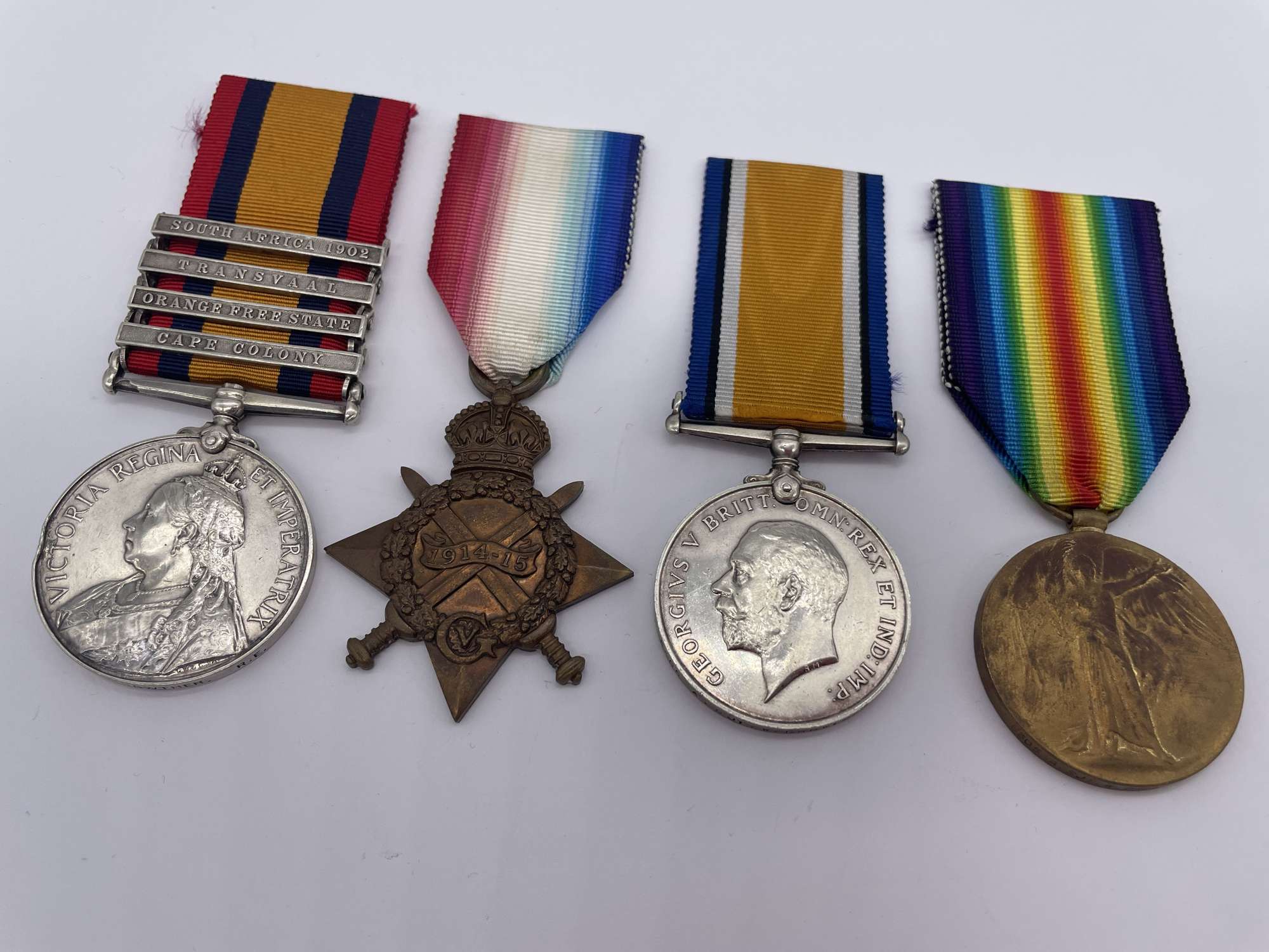 Original Two War Medal Grouping, A/Sjt Crowther, Royal Engineers