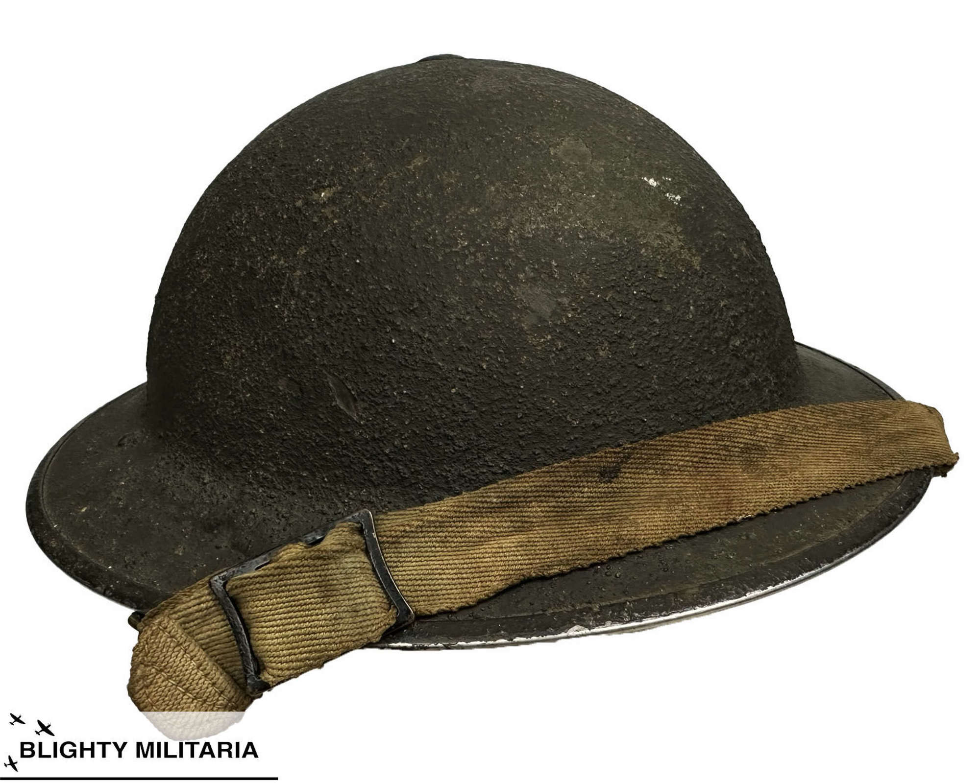 Original 1940 Dated British Army MKII Steel Helmet by 'J.S.S. Ltd