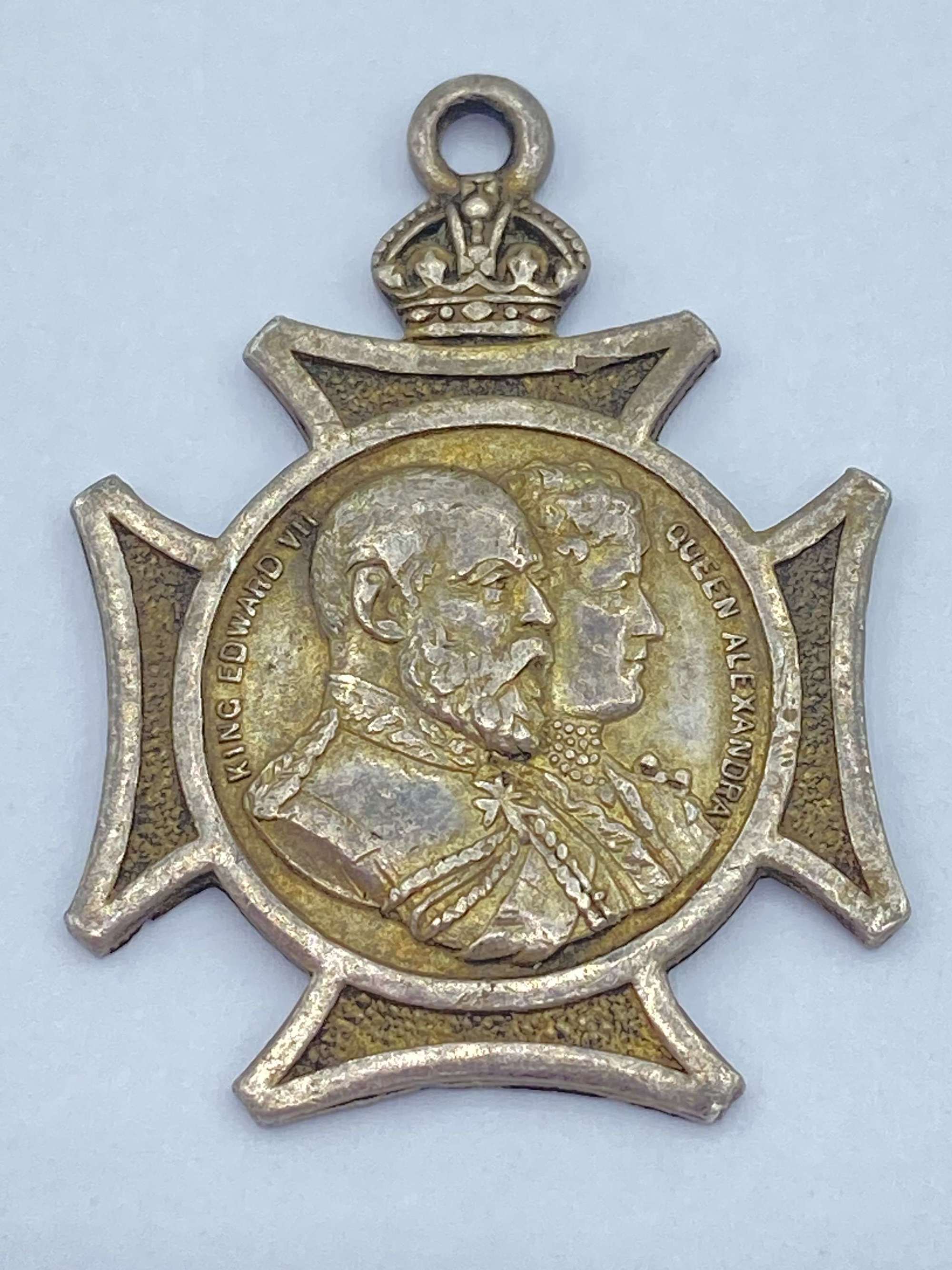 1902 Coronation of King Edward VII & Queen Alexandra Souvenir Medal