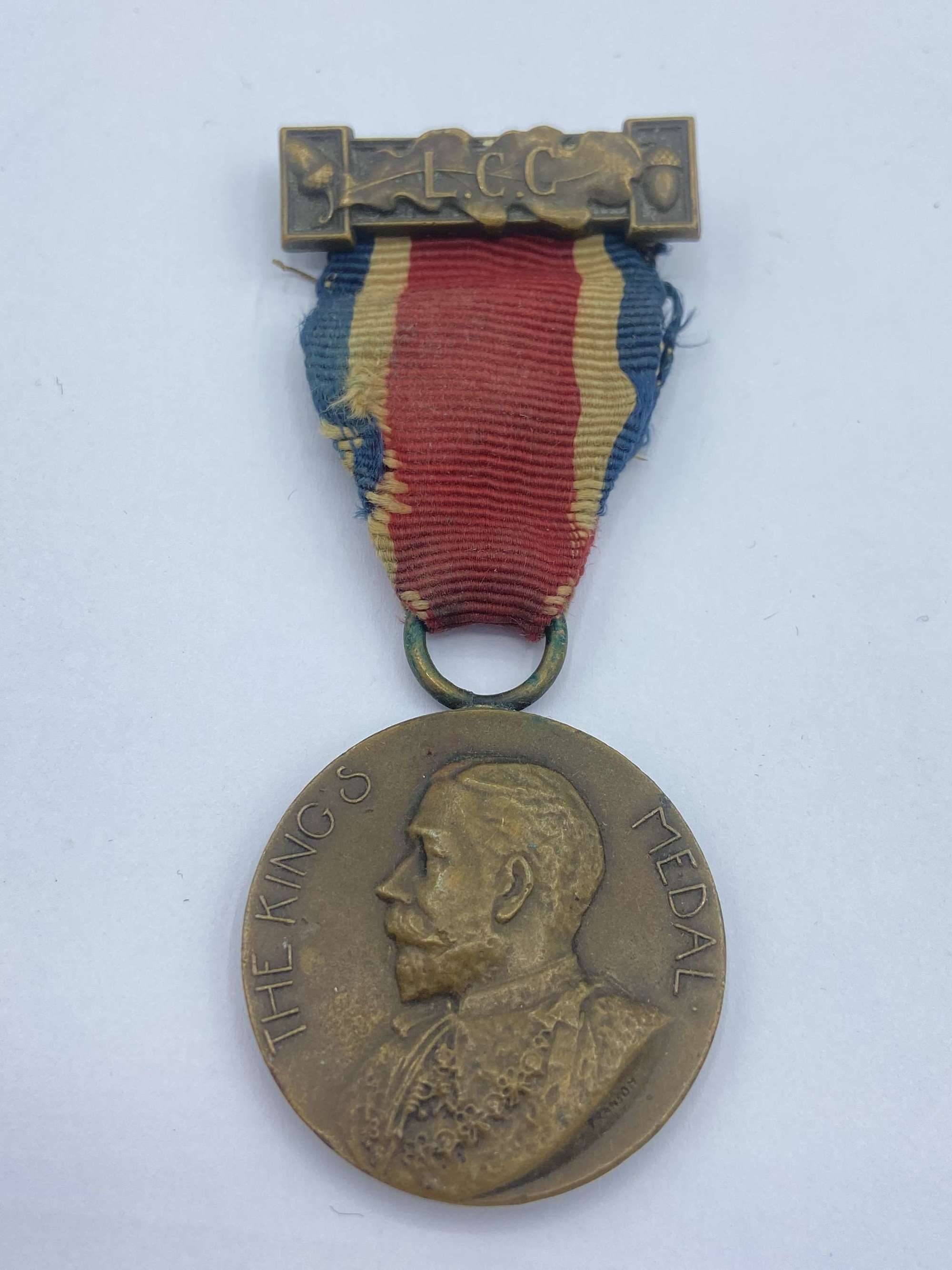 1919-20 The Kings Medal Awarded By London Council To G.G Hammond
