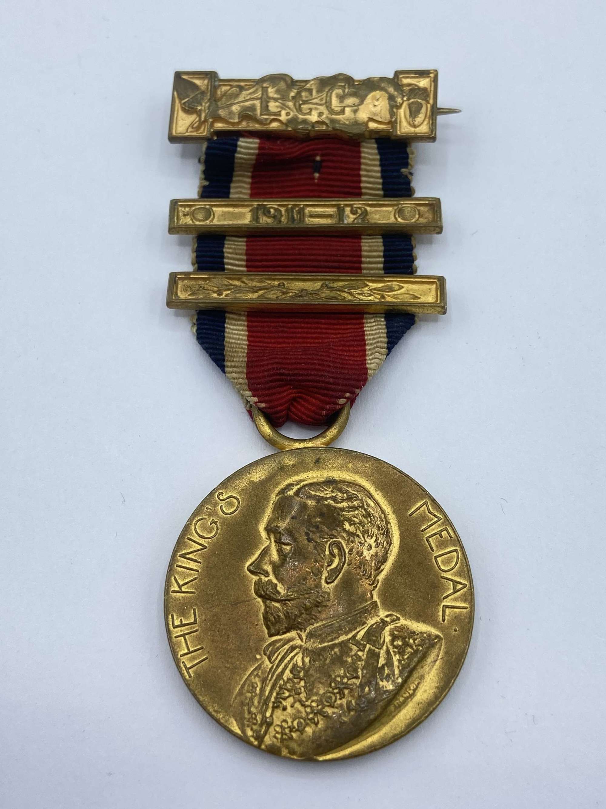 1911-12 The Kings Medal Awarded By London County Council To V Chaplin