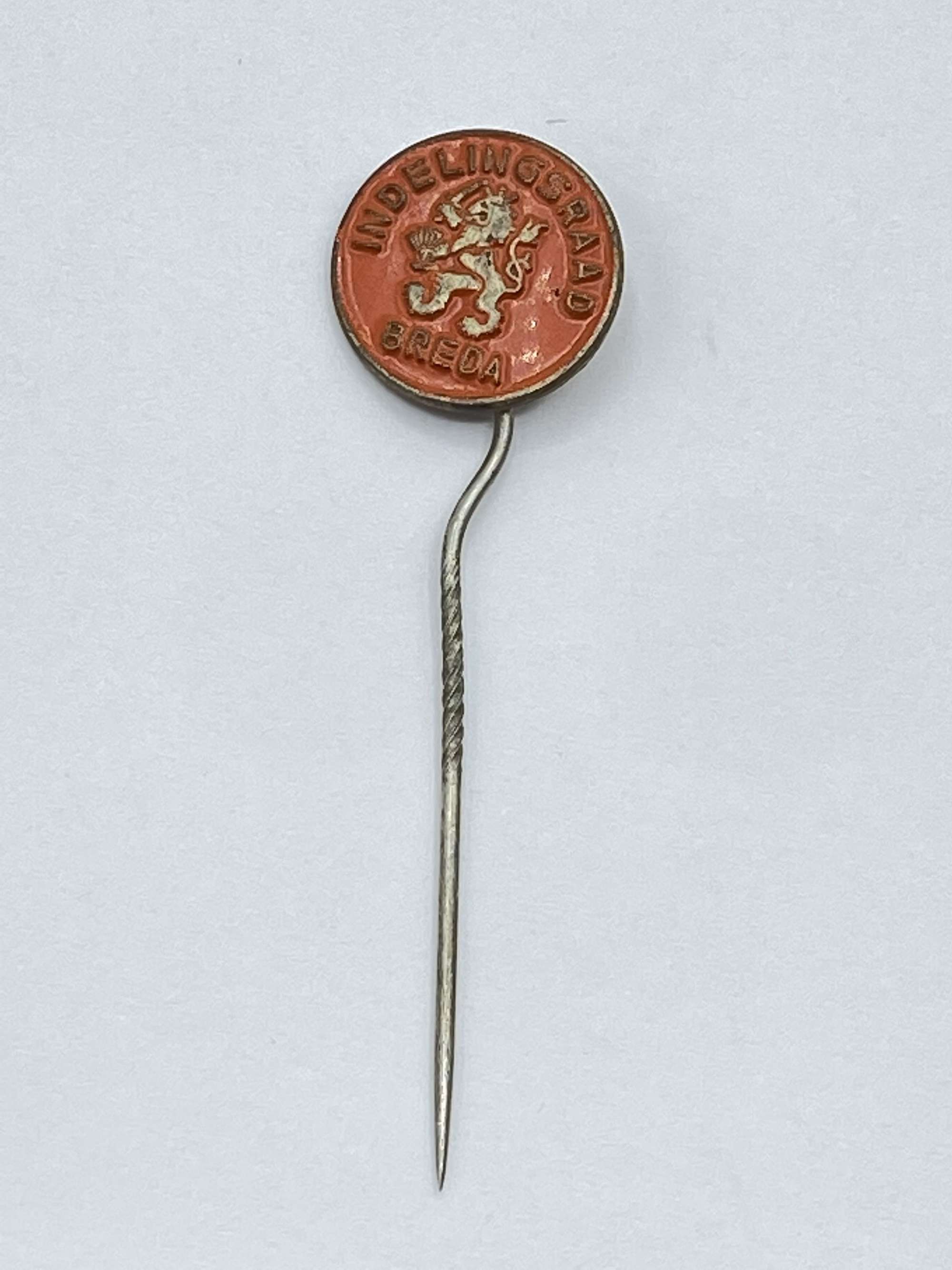 1968 Indelingsraad Division Council Breda Netherland Army Stick Pin