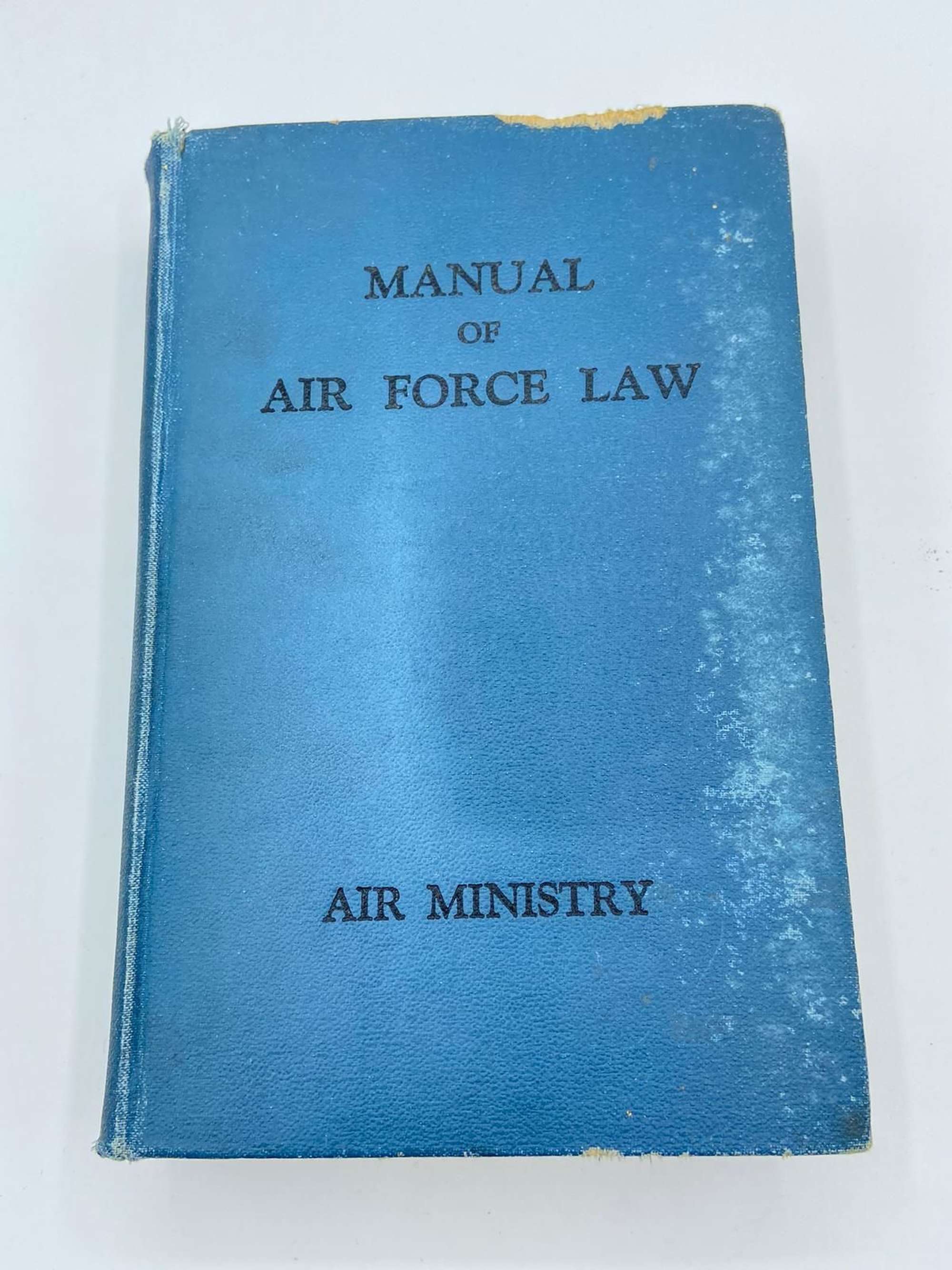 Pre WW2 Manual Of Air Force Law 1933 Air Ministry Manual