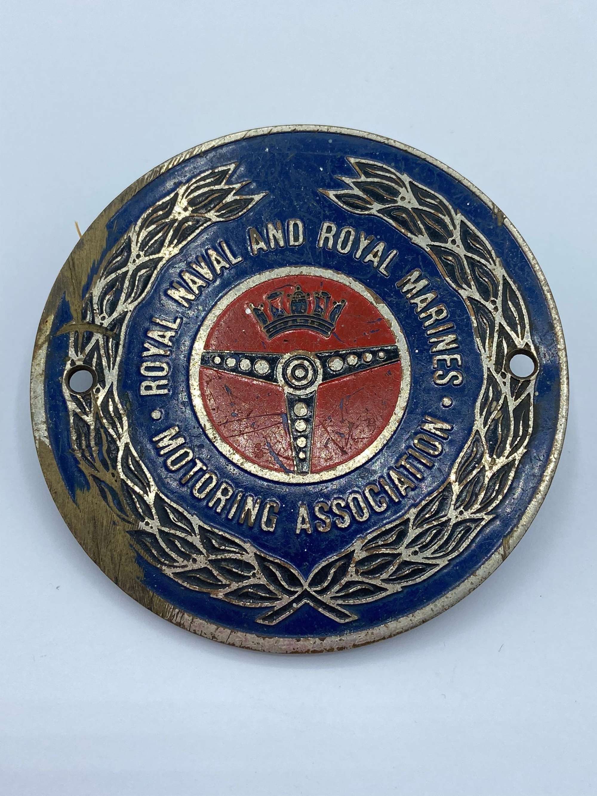 WW2 Royal Marines & Royal Marines Motoring Association Car Plaque
