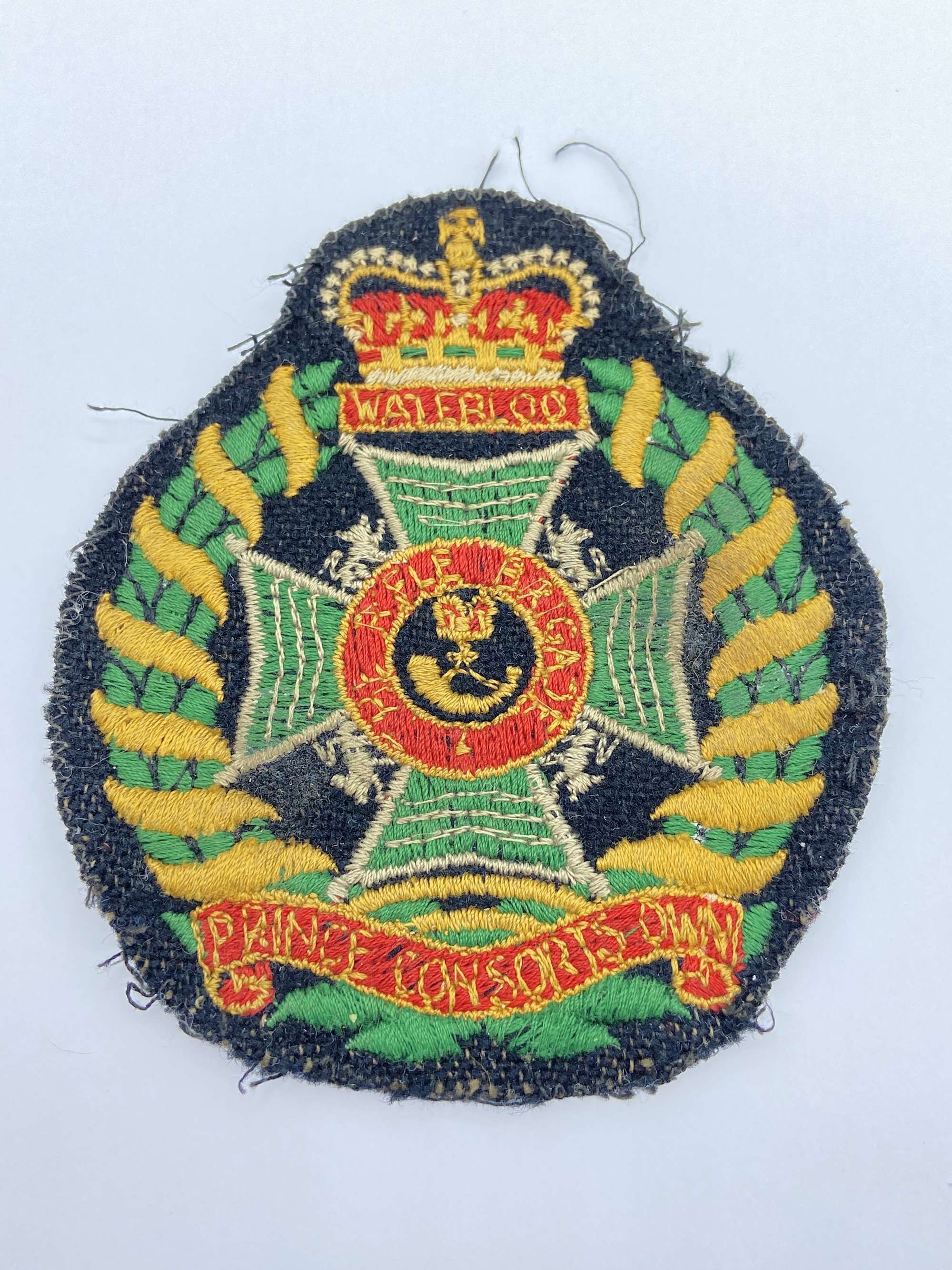 Post WW2 British Army Rifle Brigade (The Prince Consort's Own) Patch