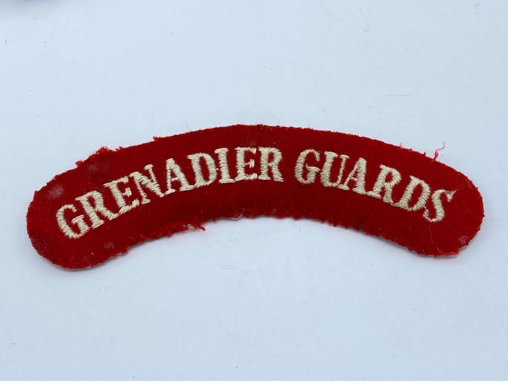 WW2 British Army Grenadier Guards Shoulder Title