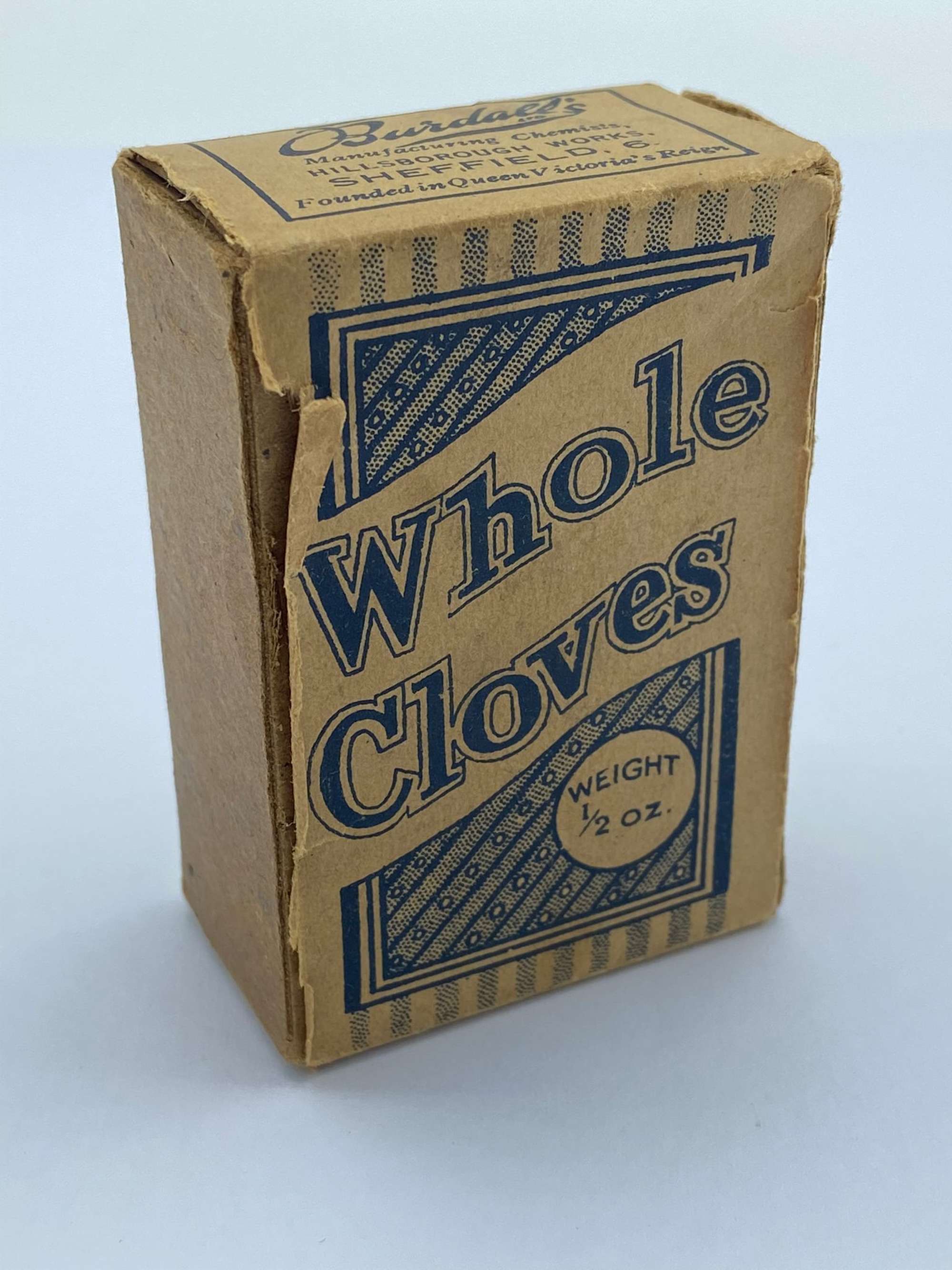 WW2 British Home Front Groceries Unopened Whole Cloves