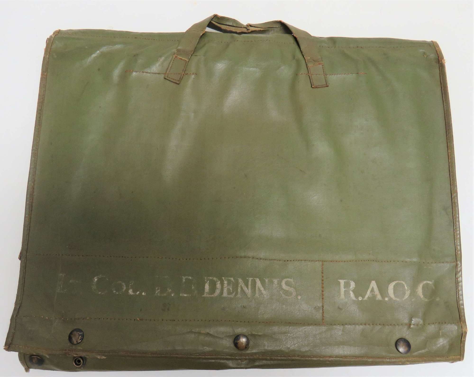 WW2 Large Size R.A.O.C Officers Map Case