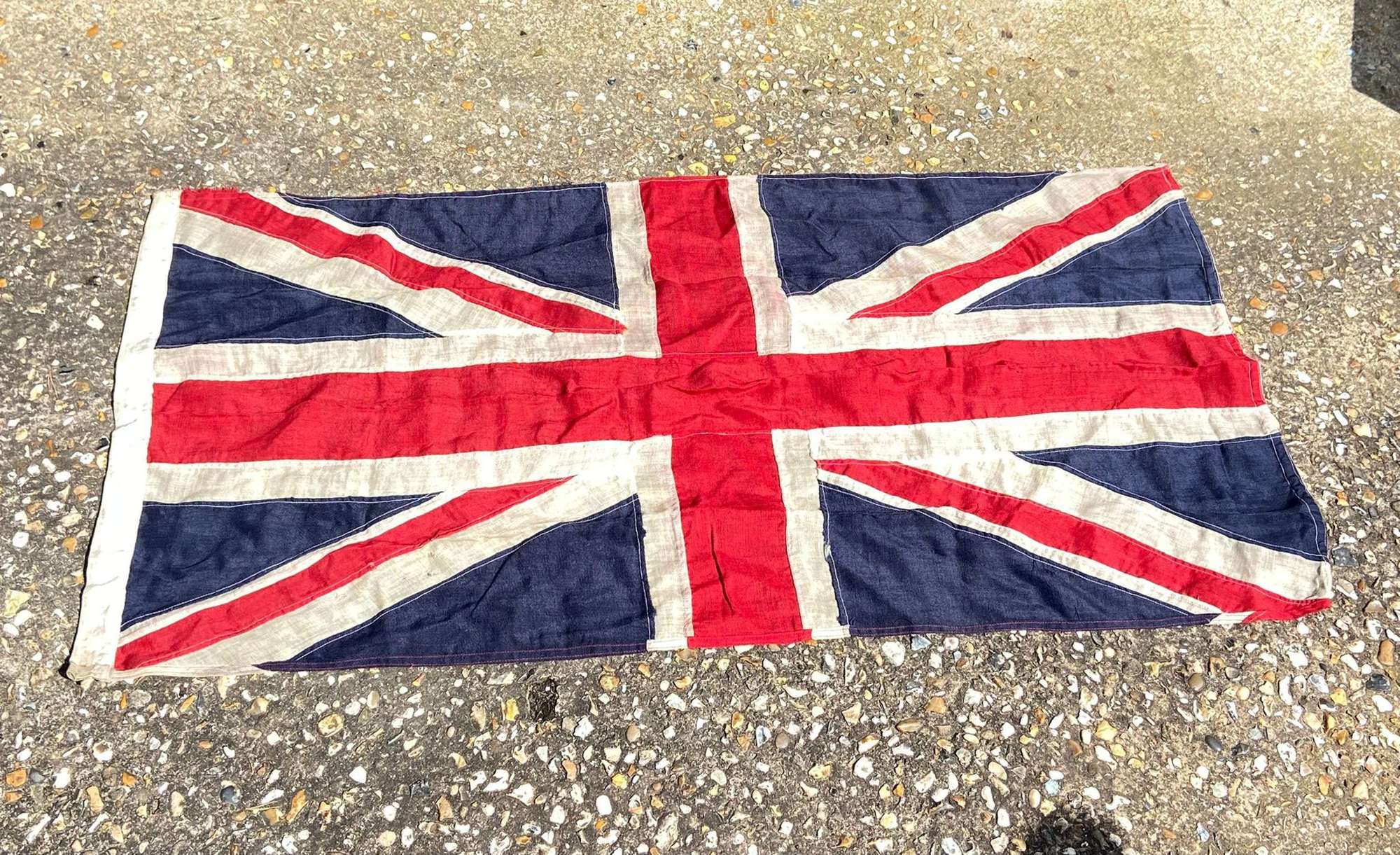 WW2 British Army & Civilian Multi Pannel Construction Union Jack Flag