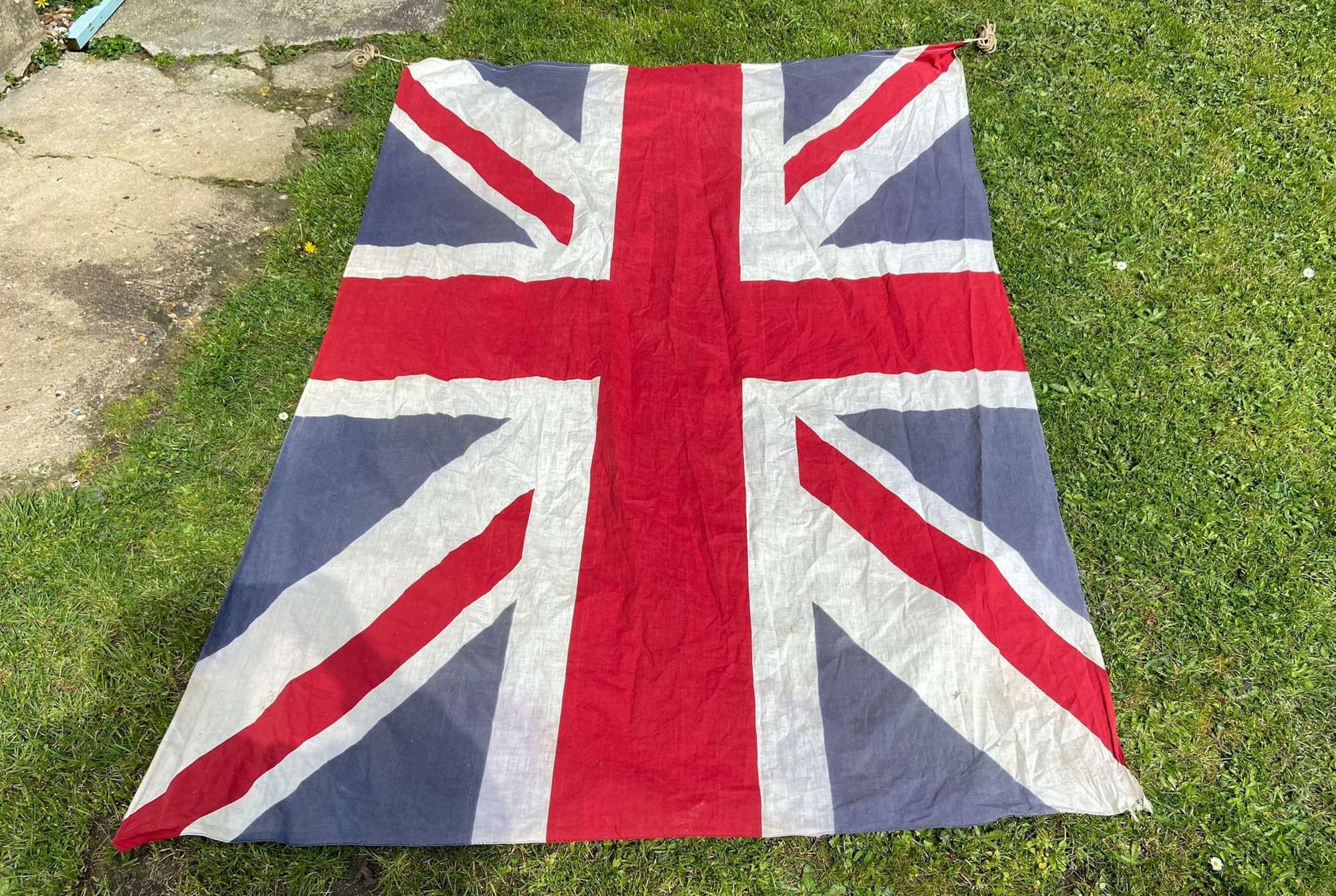 WW2 British Army & Civilian Printed Union Jack Large Flag