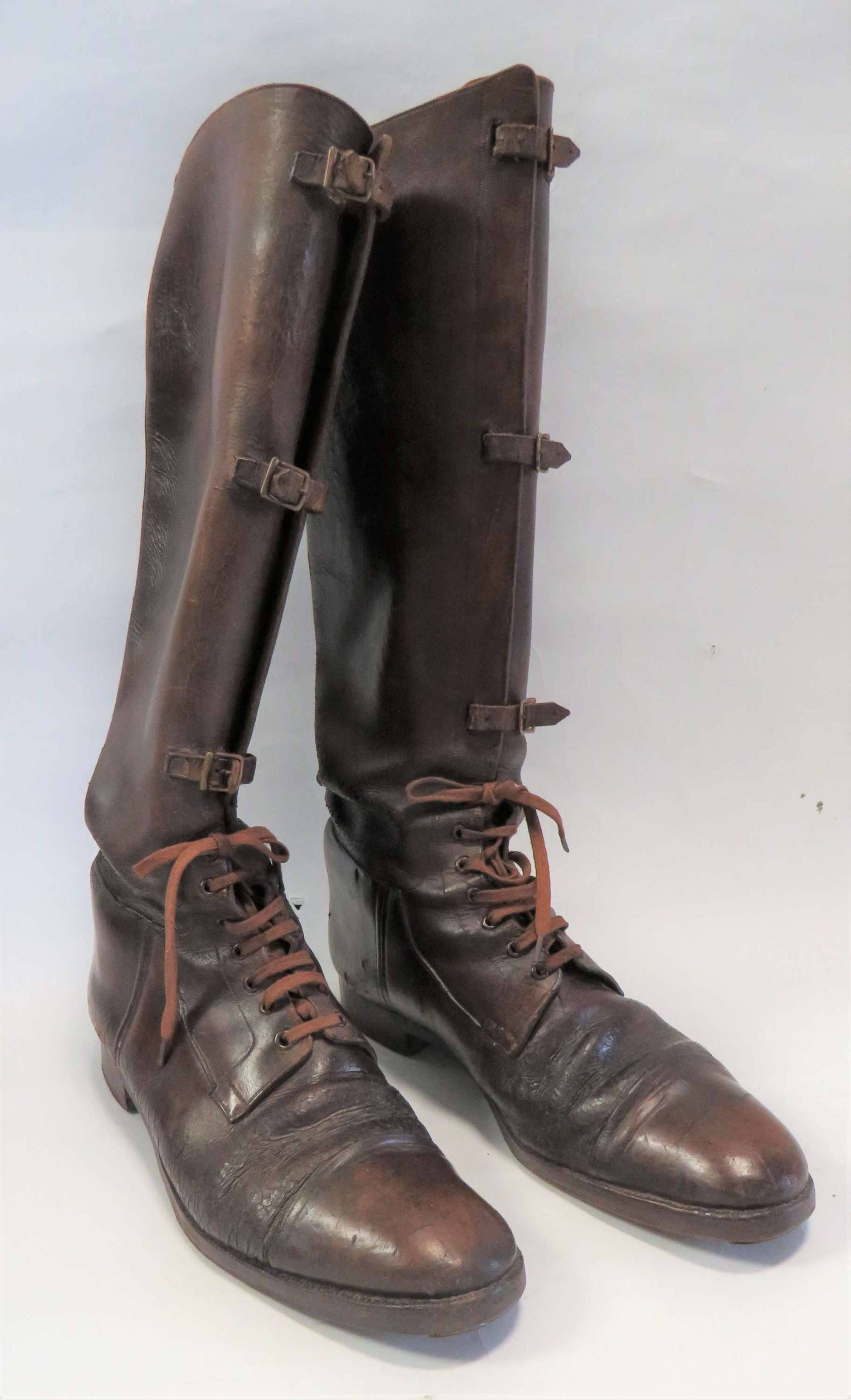 Scarce pair of WW1 Officers Trench / Riding Boots