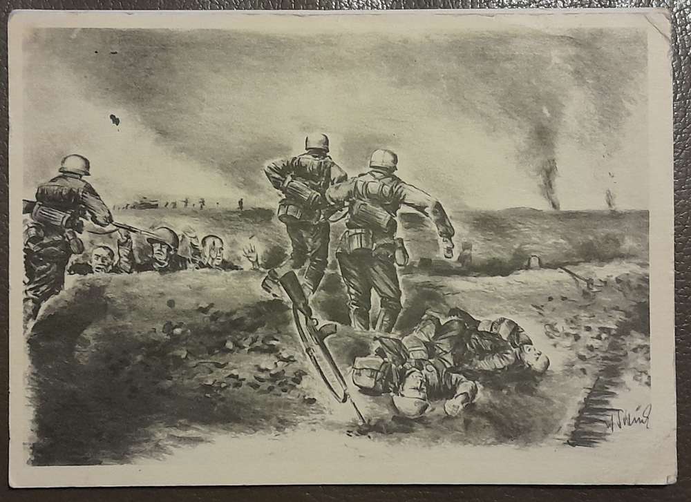 WWII German Postcard
