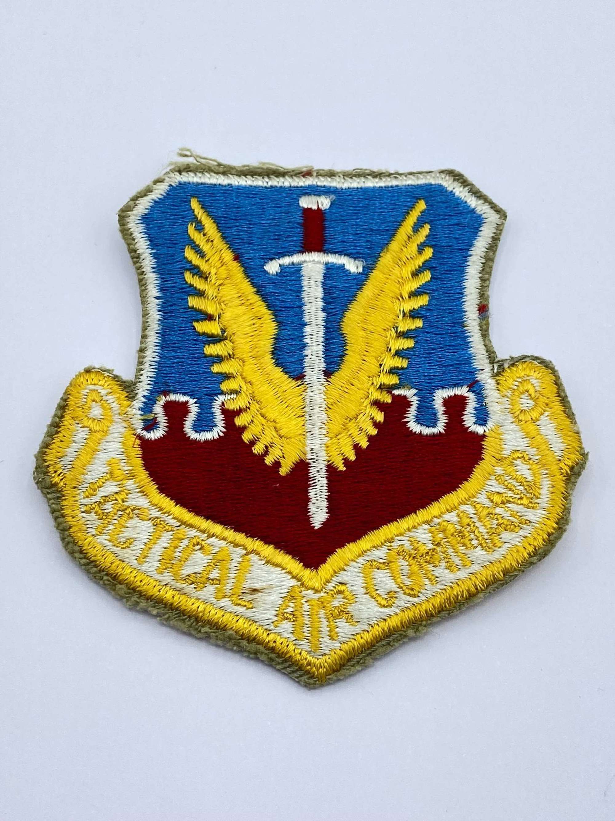 Post WW2  United States Air Force Tactical Air Command Shield Patch