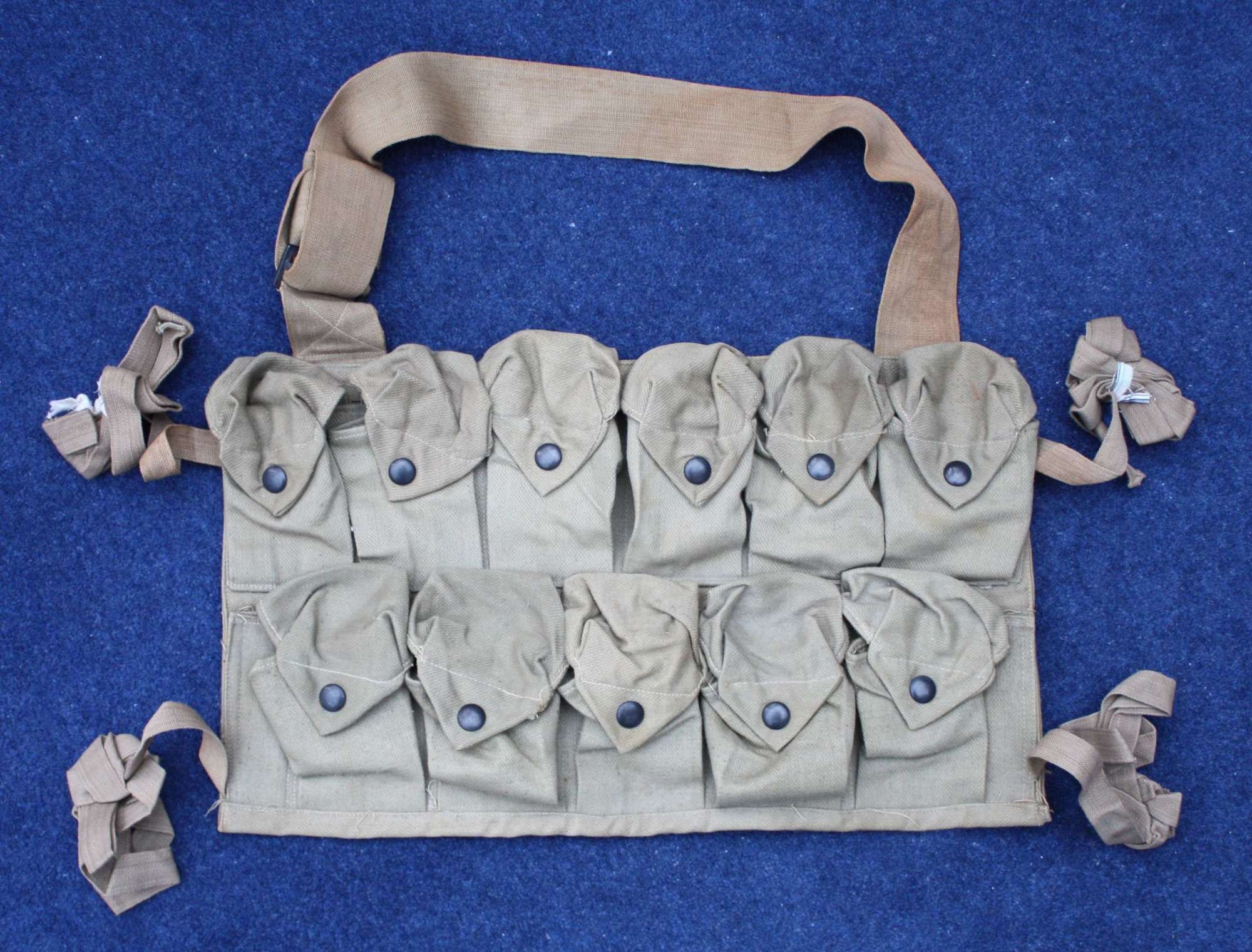 May 1918 Dated US Multiple Grenade Pouches by H, H & Co.