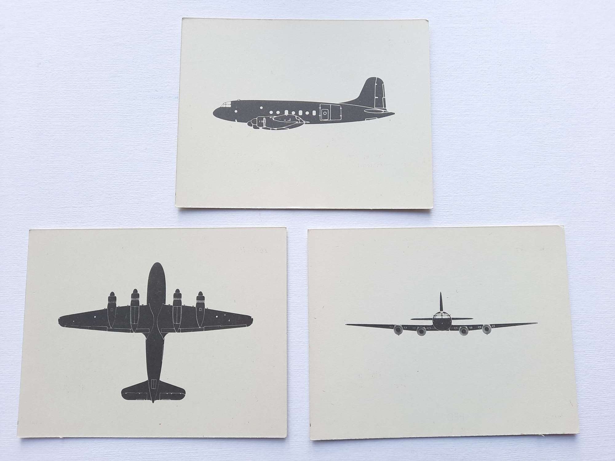 Handley Page Hastings Aircraft Recognition Cards