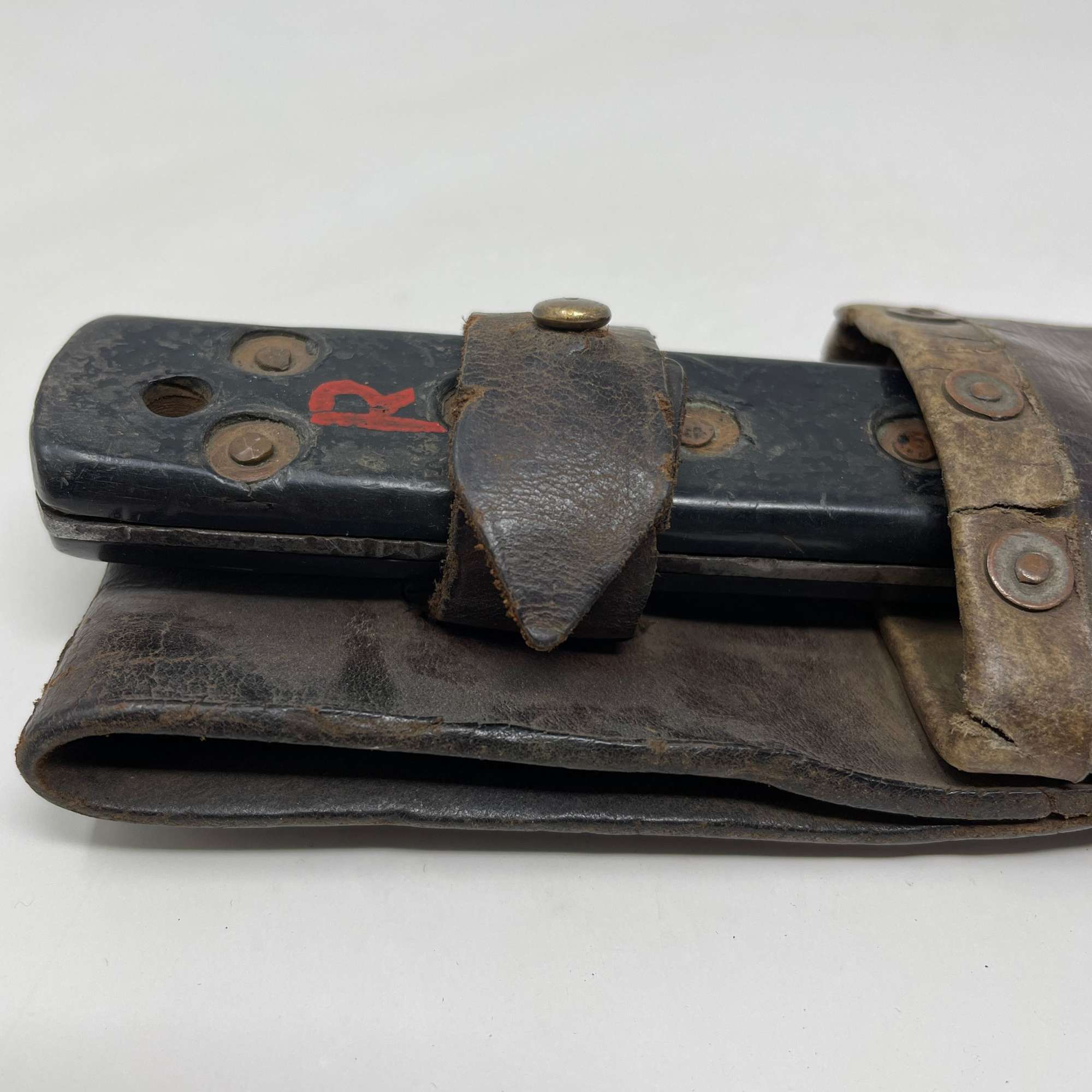 1943 Dated British Machete with Leather Sheath