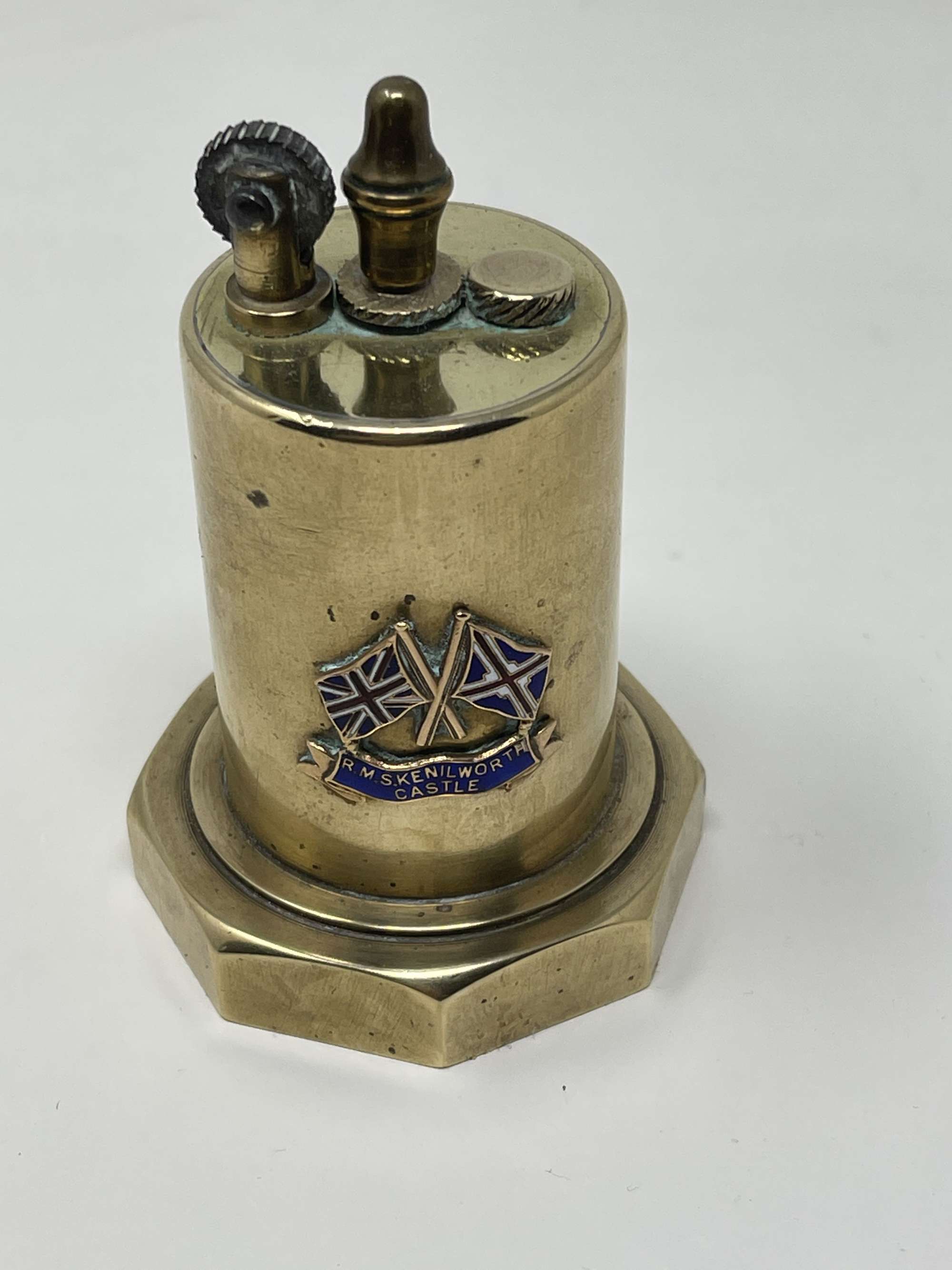 RMS Skenilworth Castle Brass Lighter