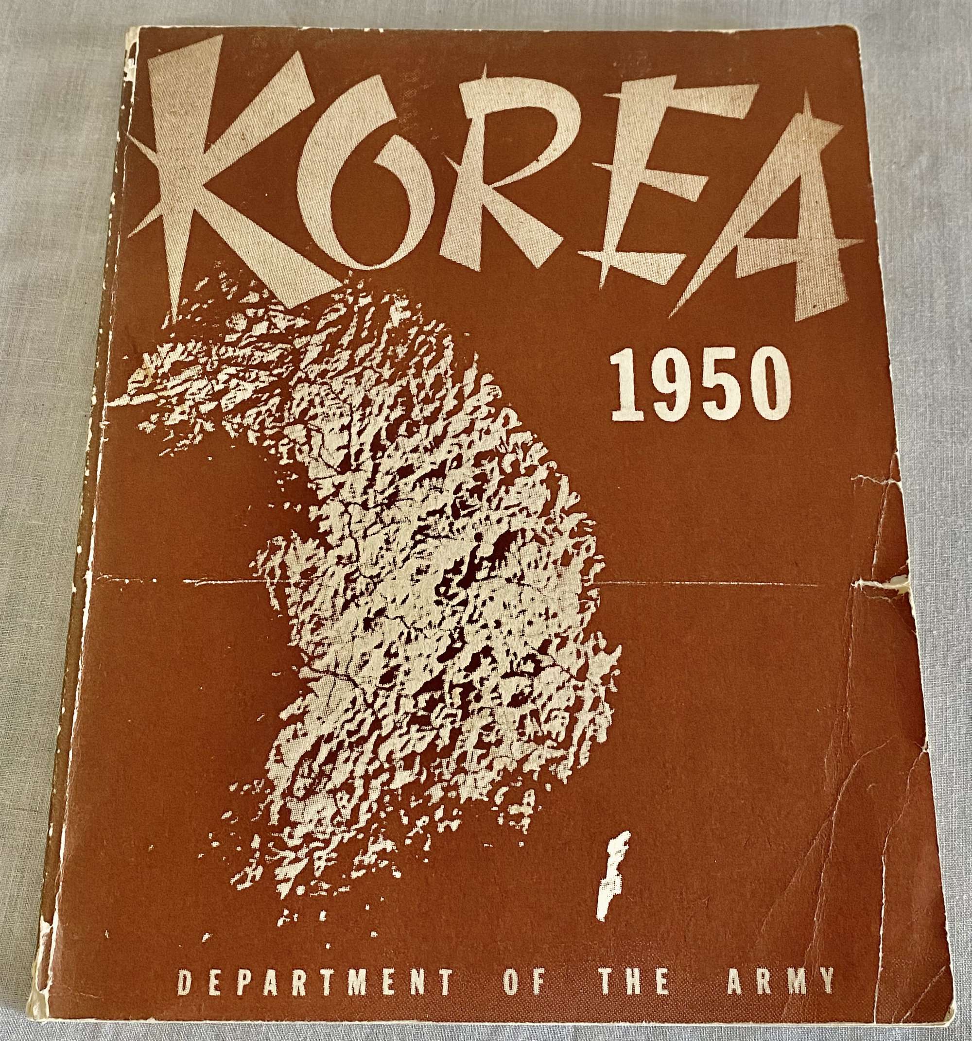 US Military Department of the Army Korea 1950 Booklet