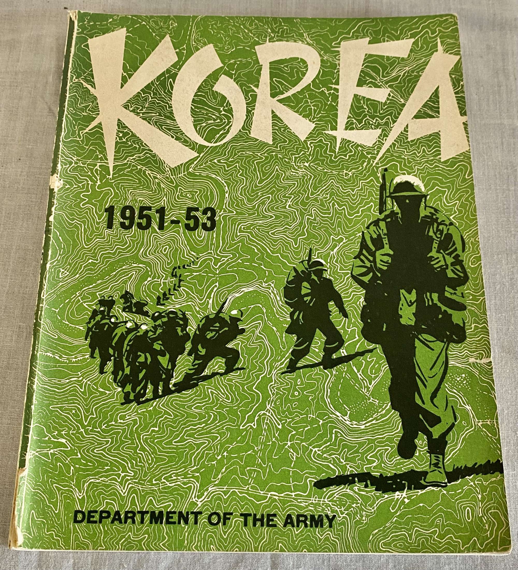 US Military Department of the Army Korea 1951-53 Booklet