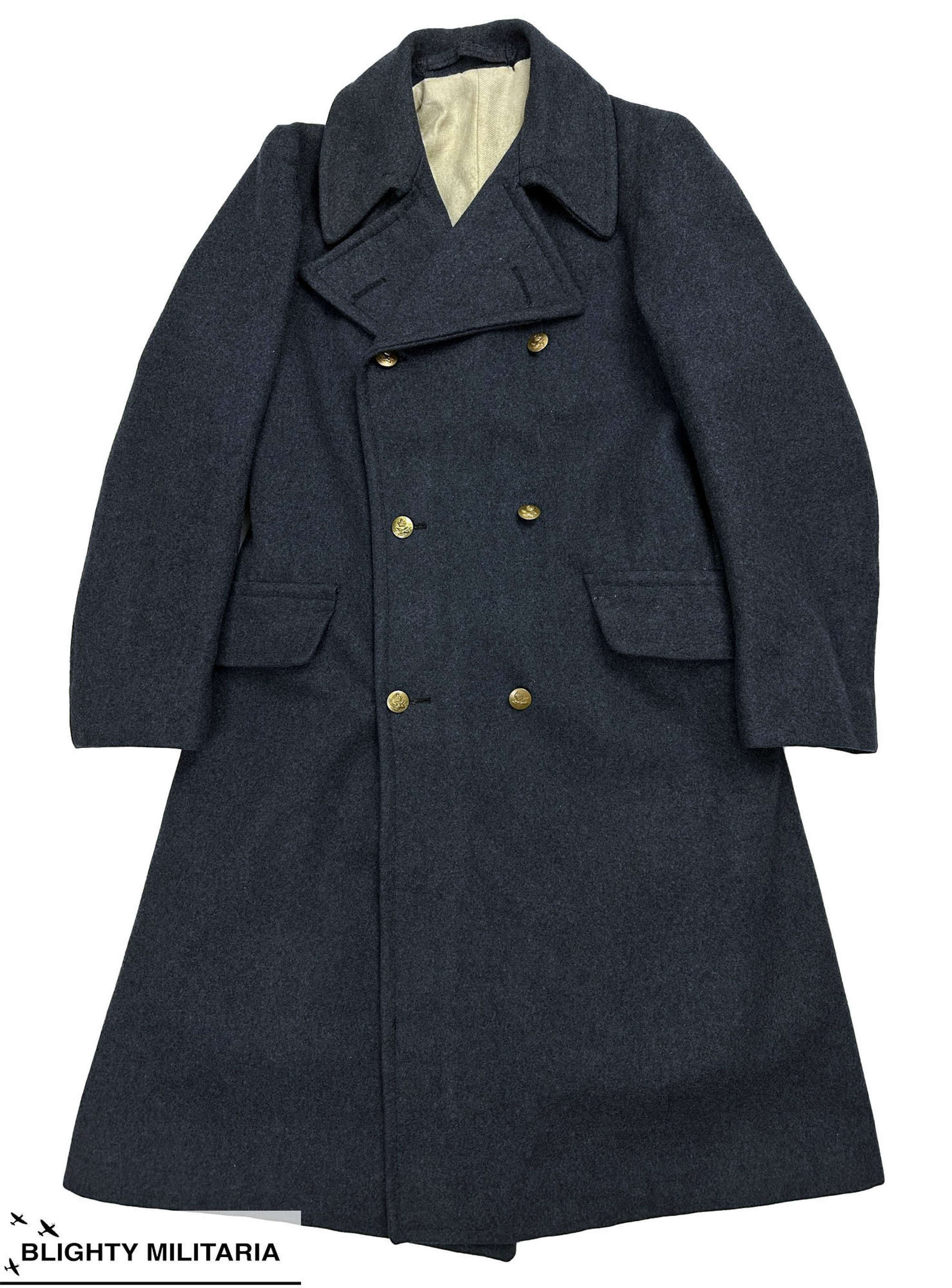 Scarce Original 1940 Dated RAF Ordinary Airman's Greatcoat - Large