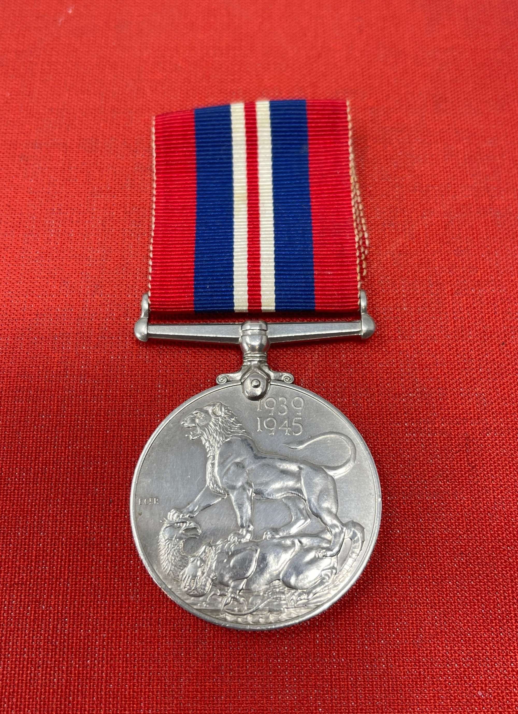 British WW2 1939-45 War Medal
