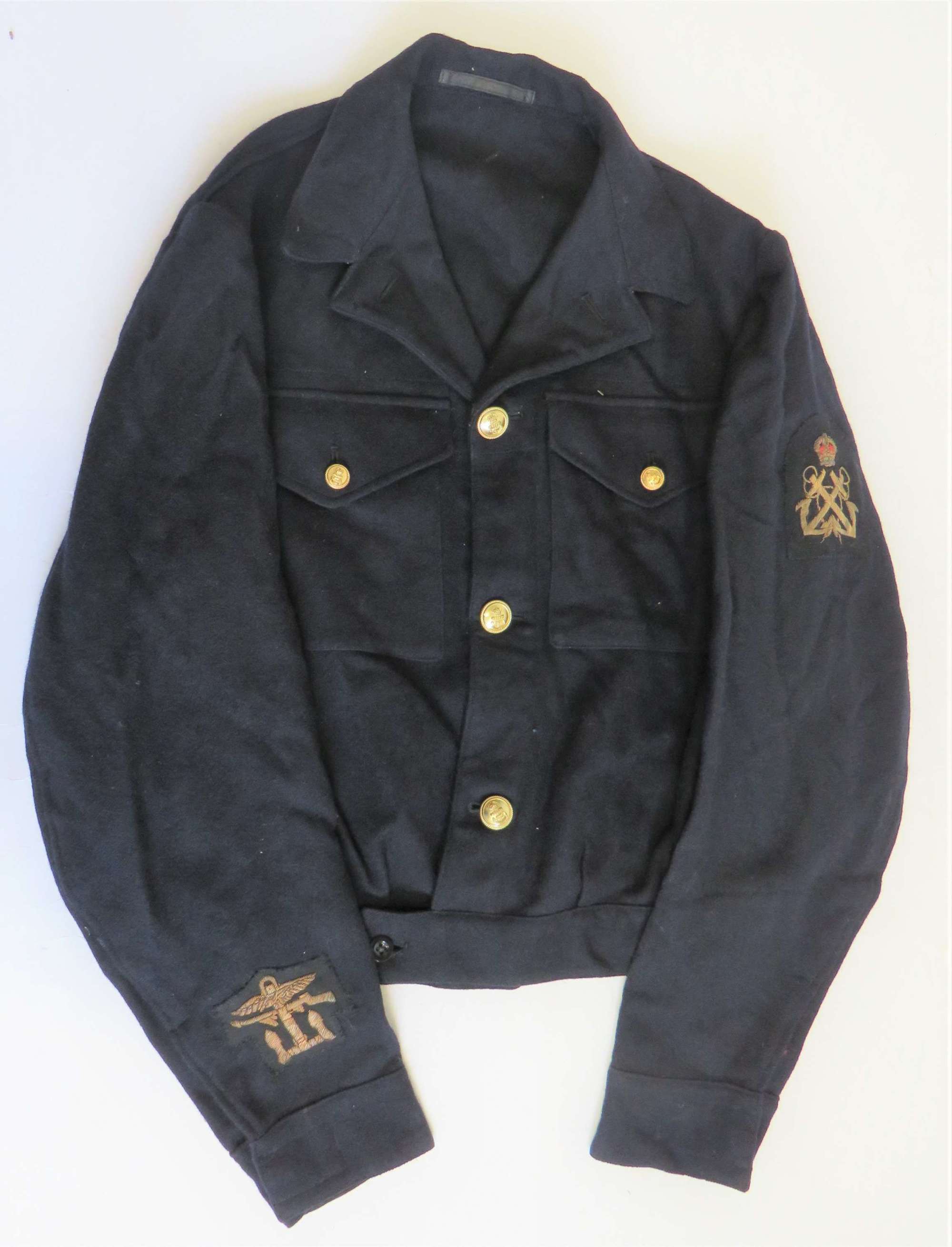 WW2 Royal Navy Petty Officers Commando Battle Dress Jacket