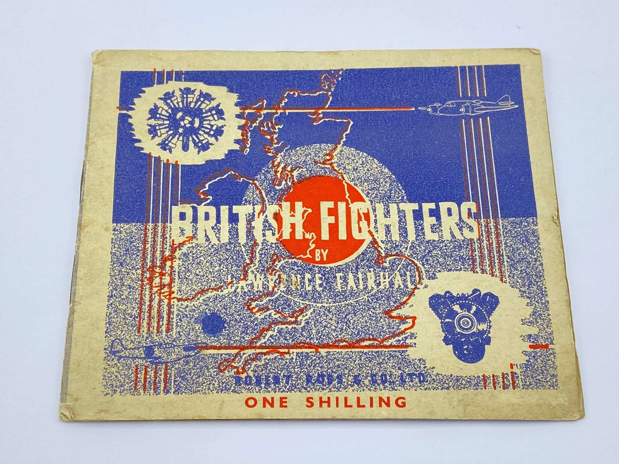 Rare WW2 British Fighters By Lawrence Fairhall Publication 1943
