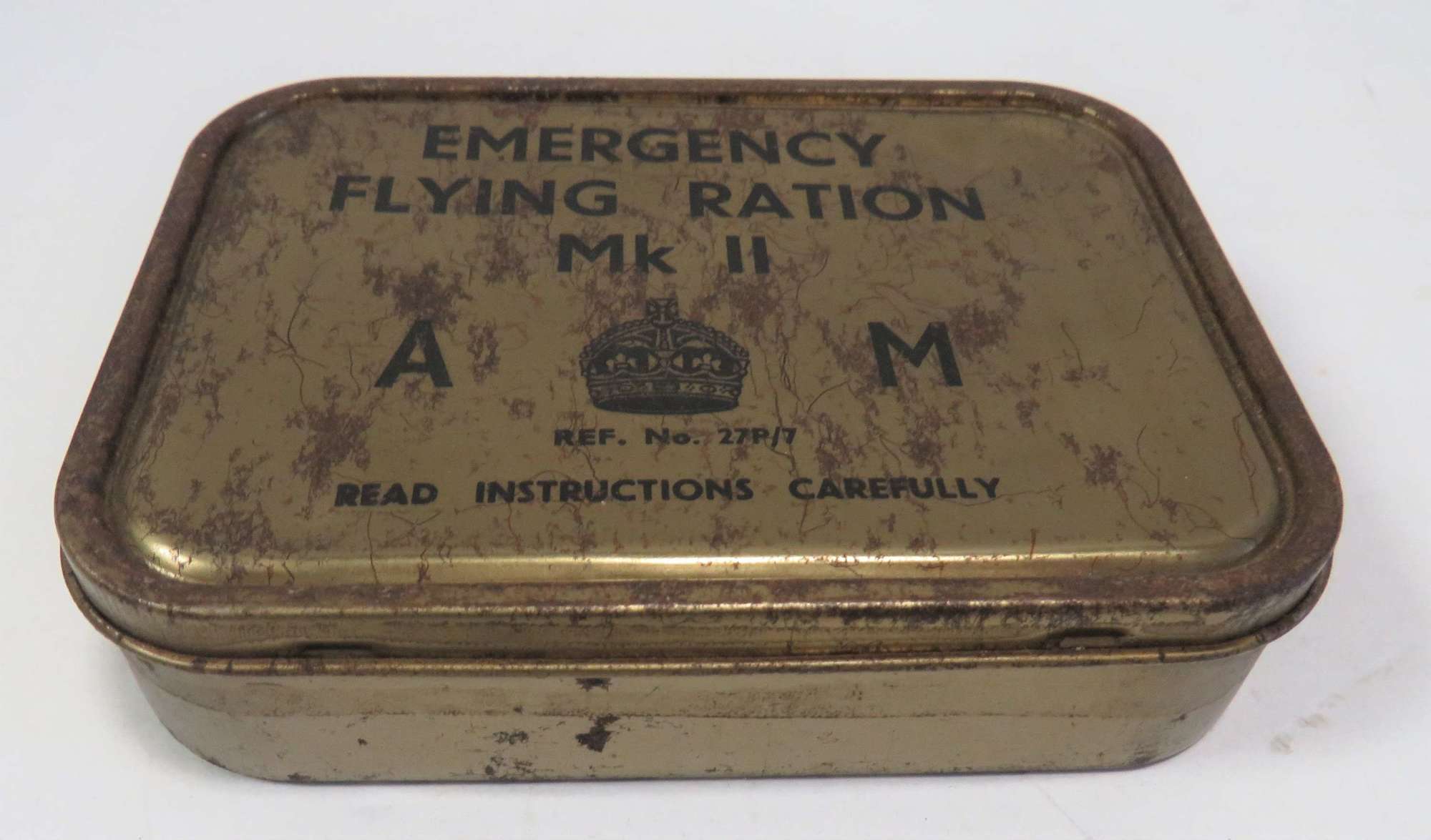 WW2 Emergency Flying Ration Mk11 Tin