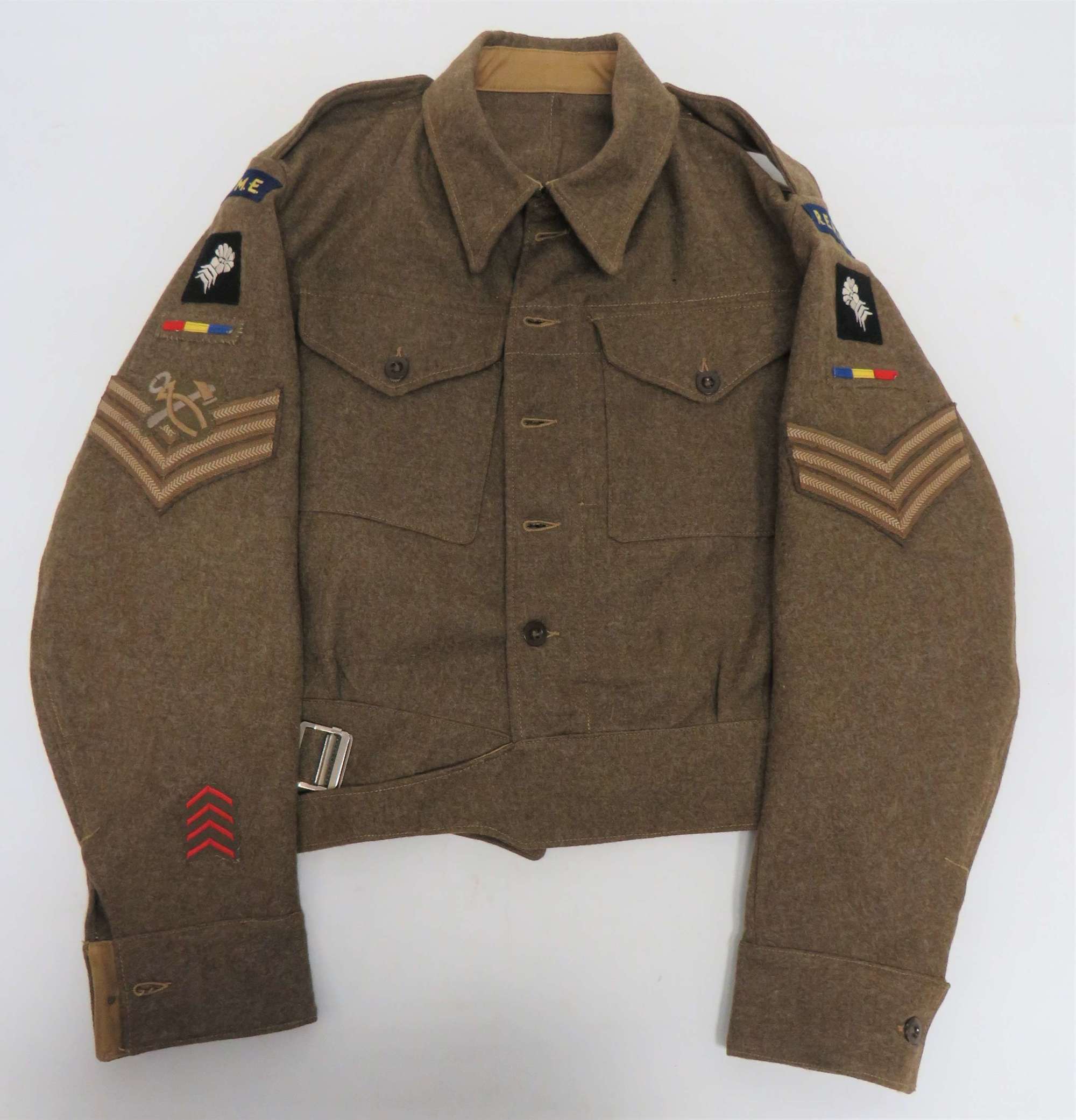 WW2 R.E.M.E 6th Armoured 1940 Pattern Battledress Jacket