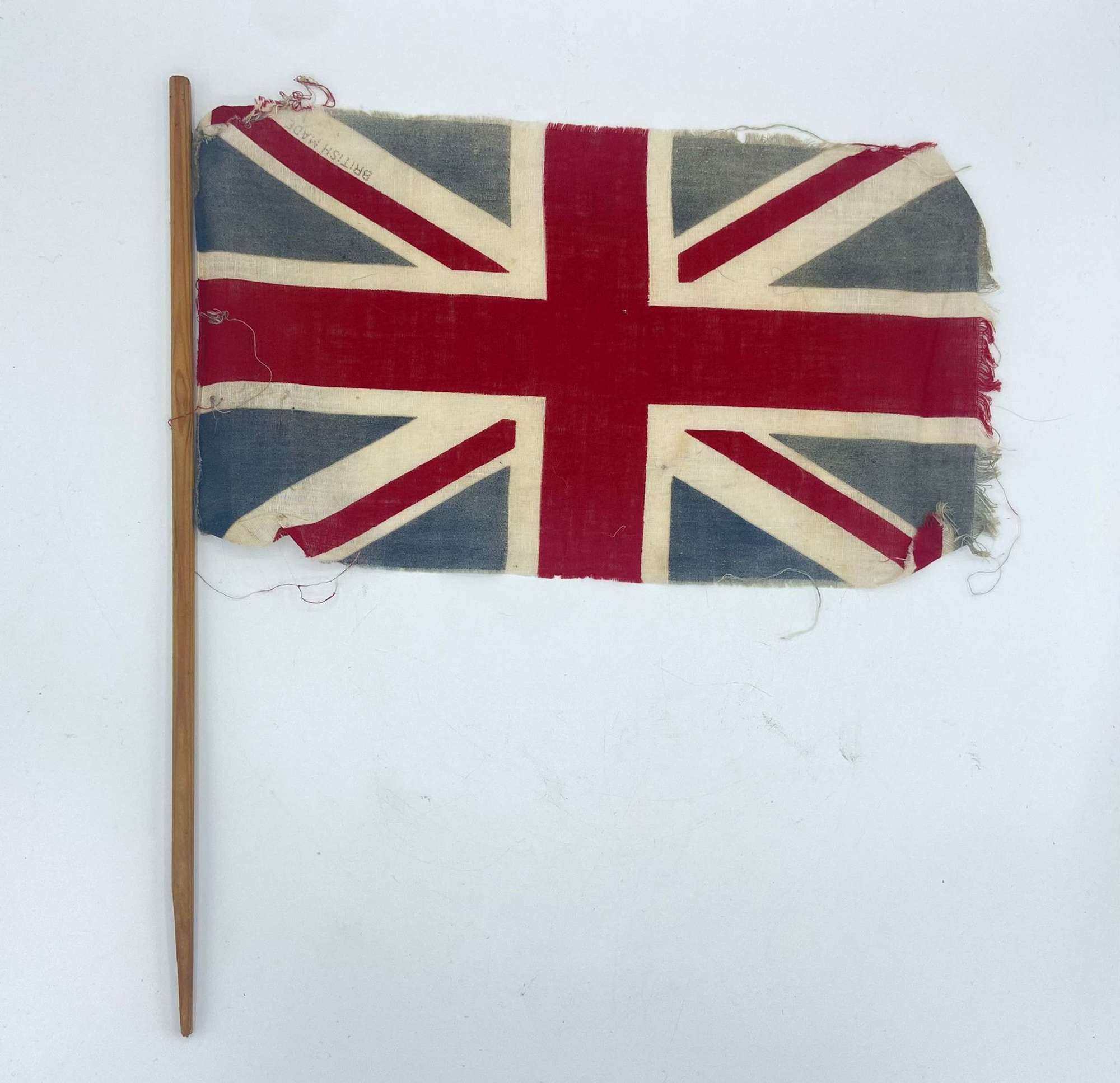 WW2 Home Front Victory Parade VE Day British Union Jack Hand Held Flag