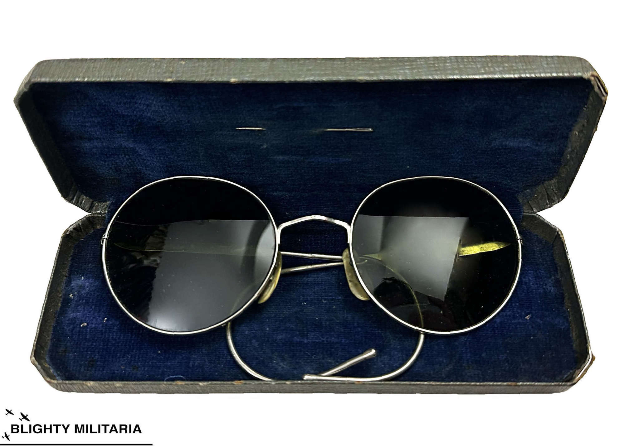 Original RAF MK VIII Anti Glare Spectacles Sunglasses