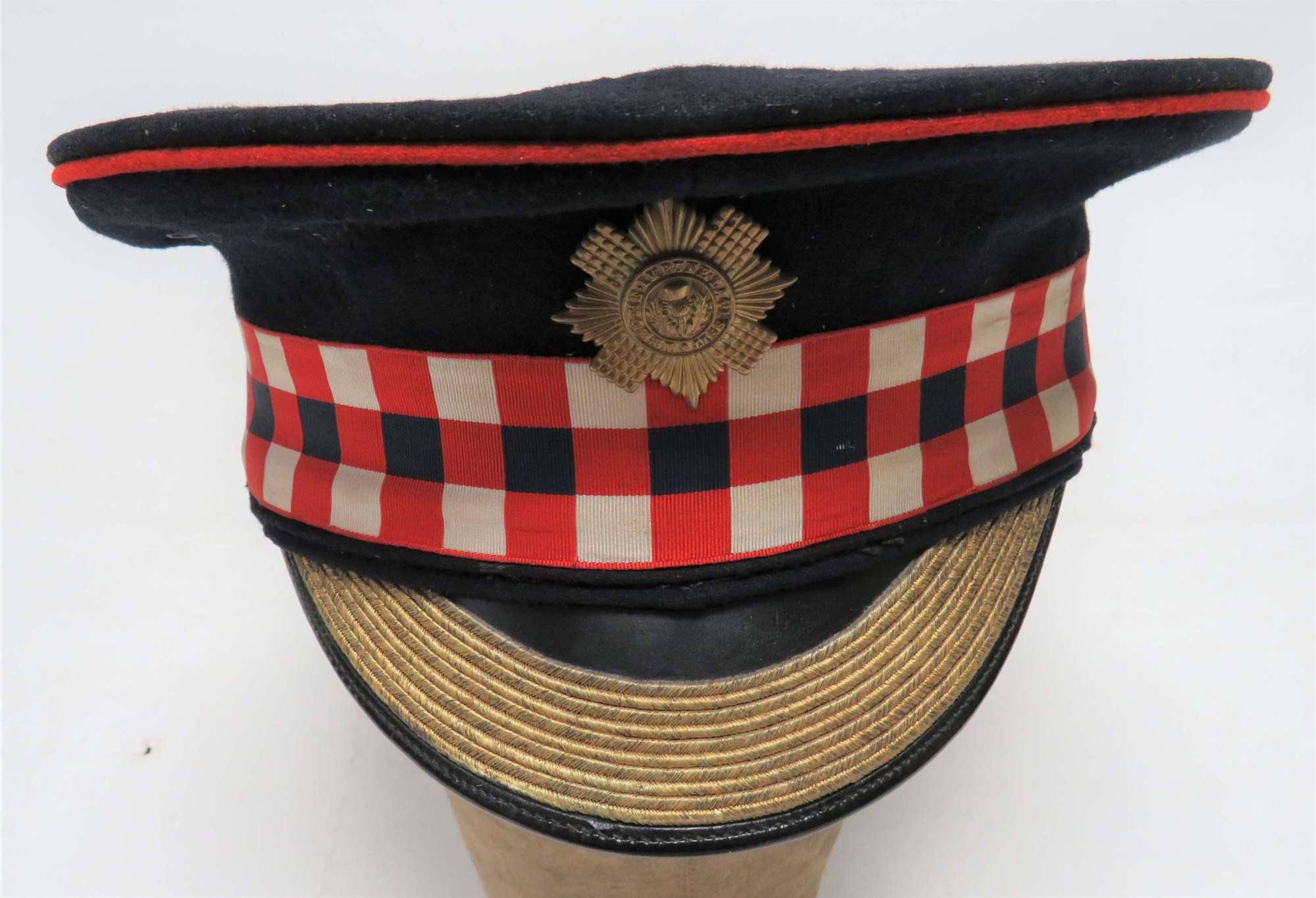 1960s Scots Guards Senior N.C.O s / Band Peaked Cap