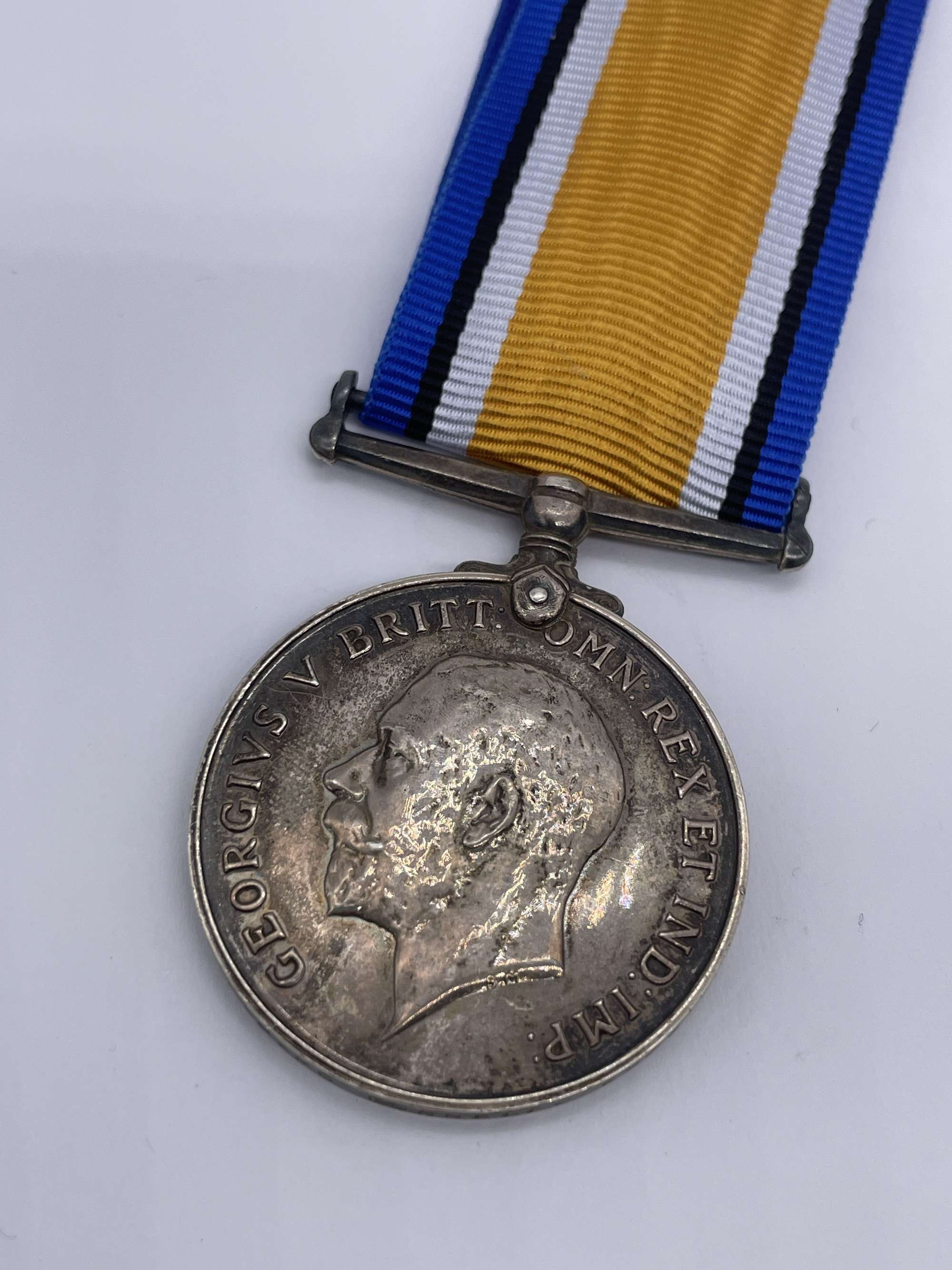 Original World War One British War Medal, Cpl McDonnell, 1/Worcestershire R., KIA