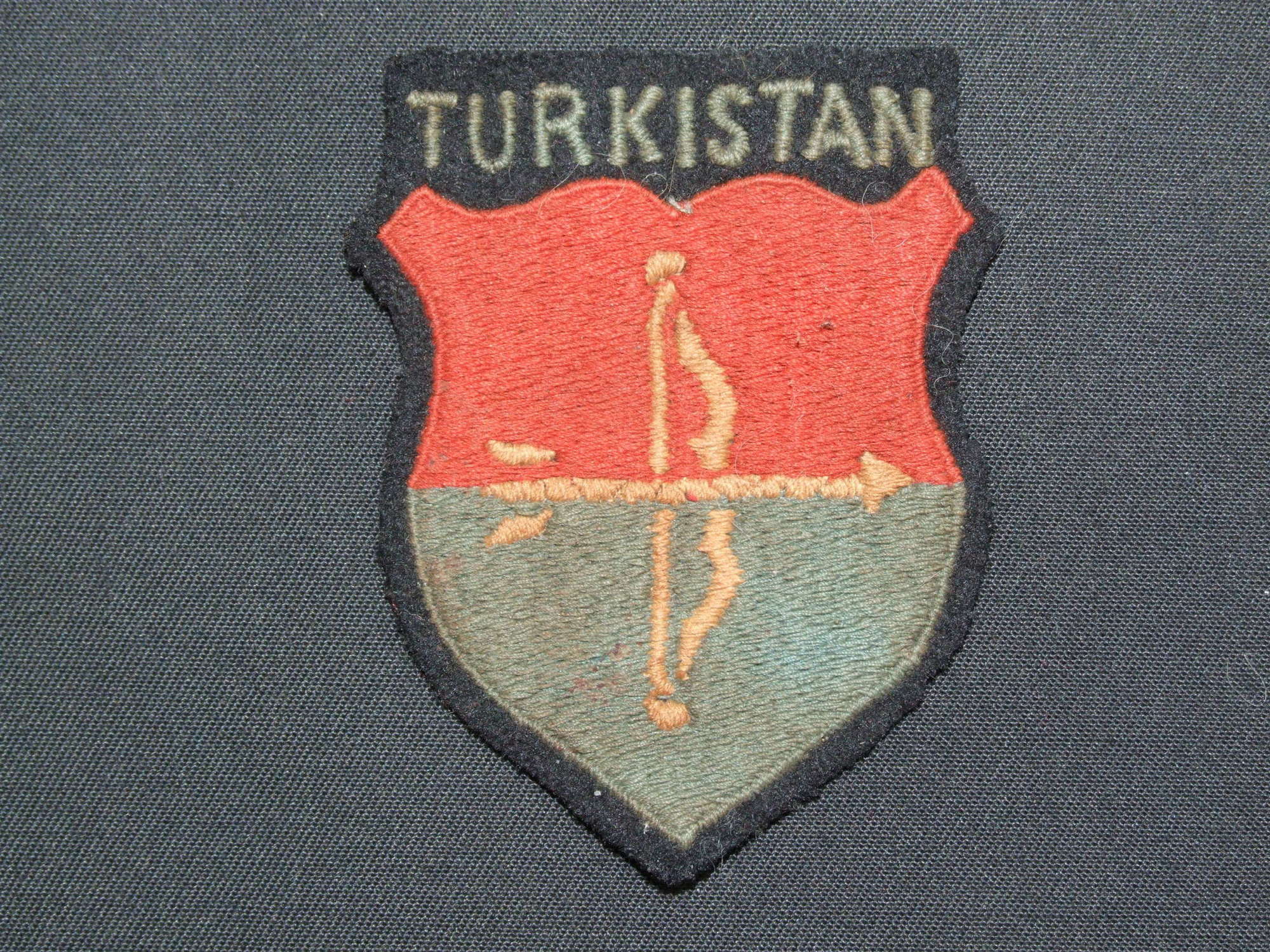 Unusual Variation of the 2nd Pattern Turkistan Legion Shield