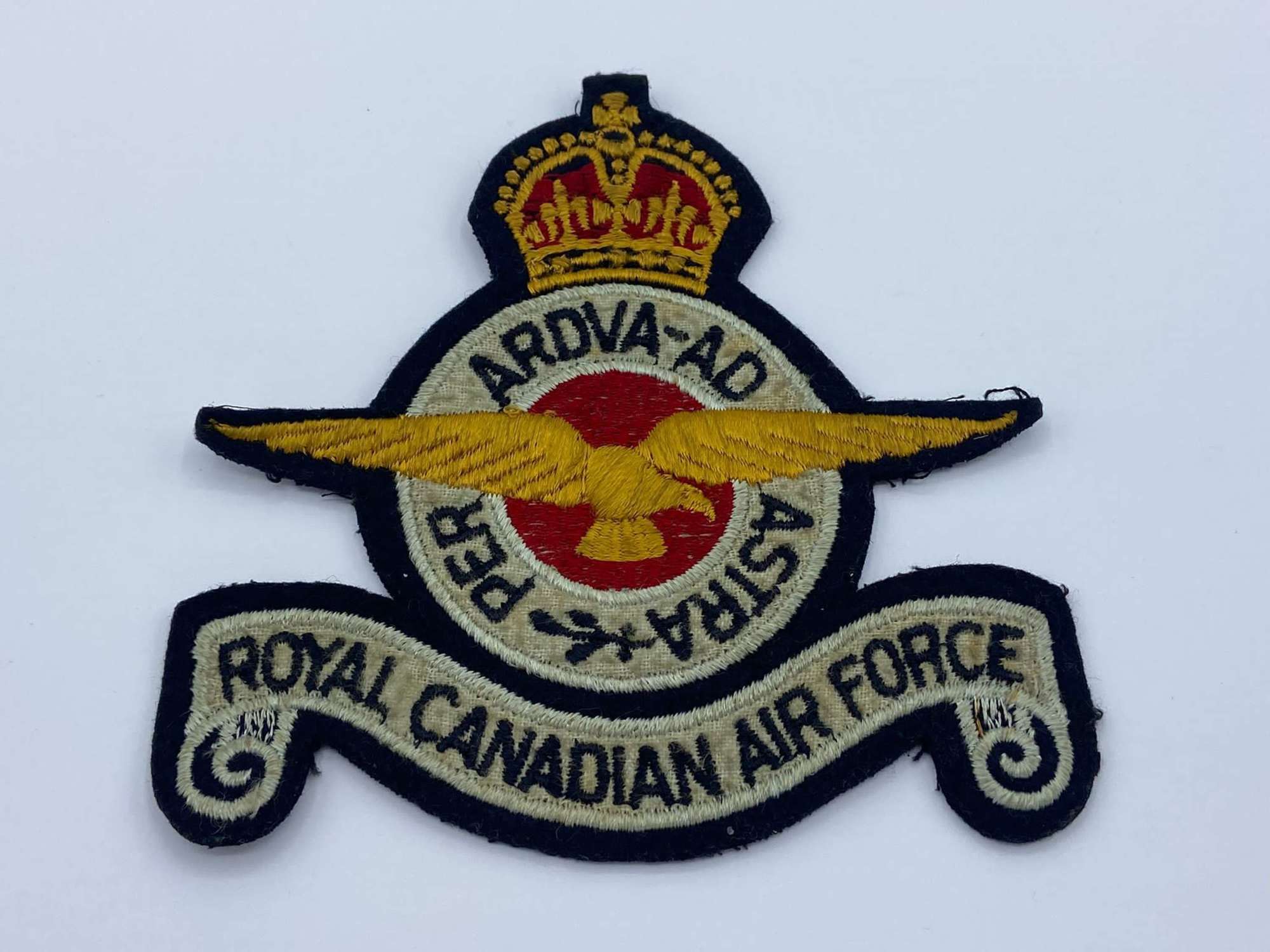 Large WW2 Royal Canadian Air Force RCAF Jacket/ Tunic Patch