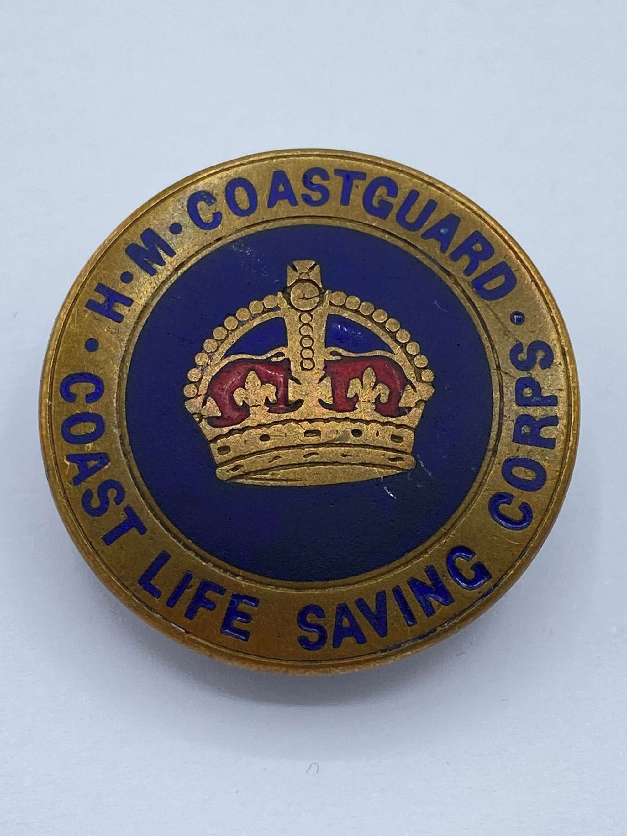 WW2 British H.M Coastguard, Coast Life Saving Corps Badge By J R Gaunt