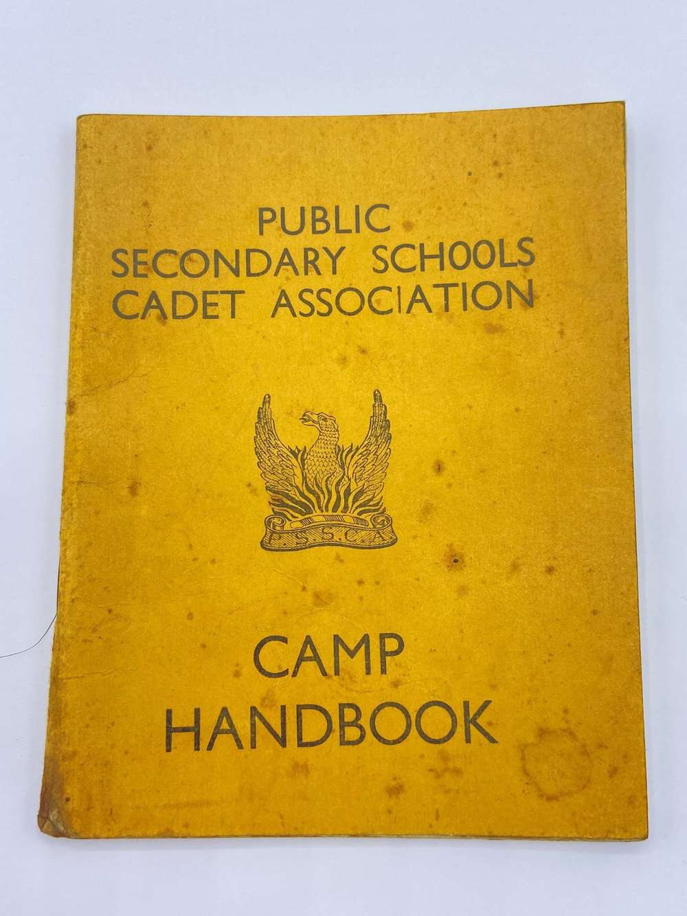WW2 British Army, Royal Navy & RAF Langley Cadet Camp 1939 Handbook