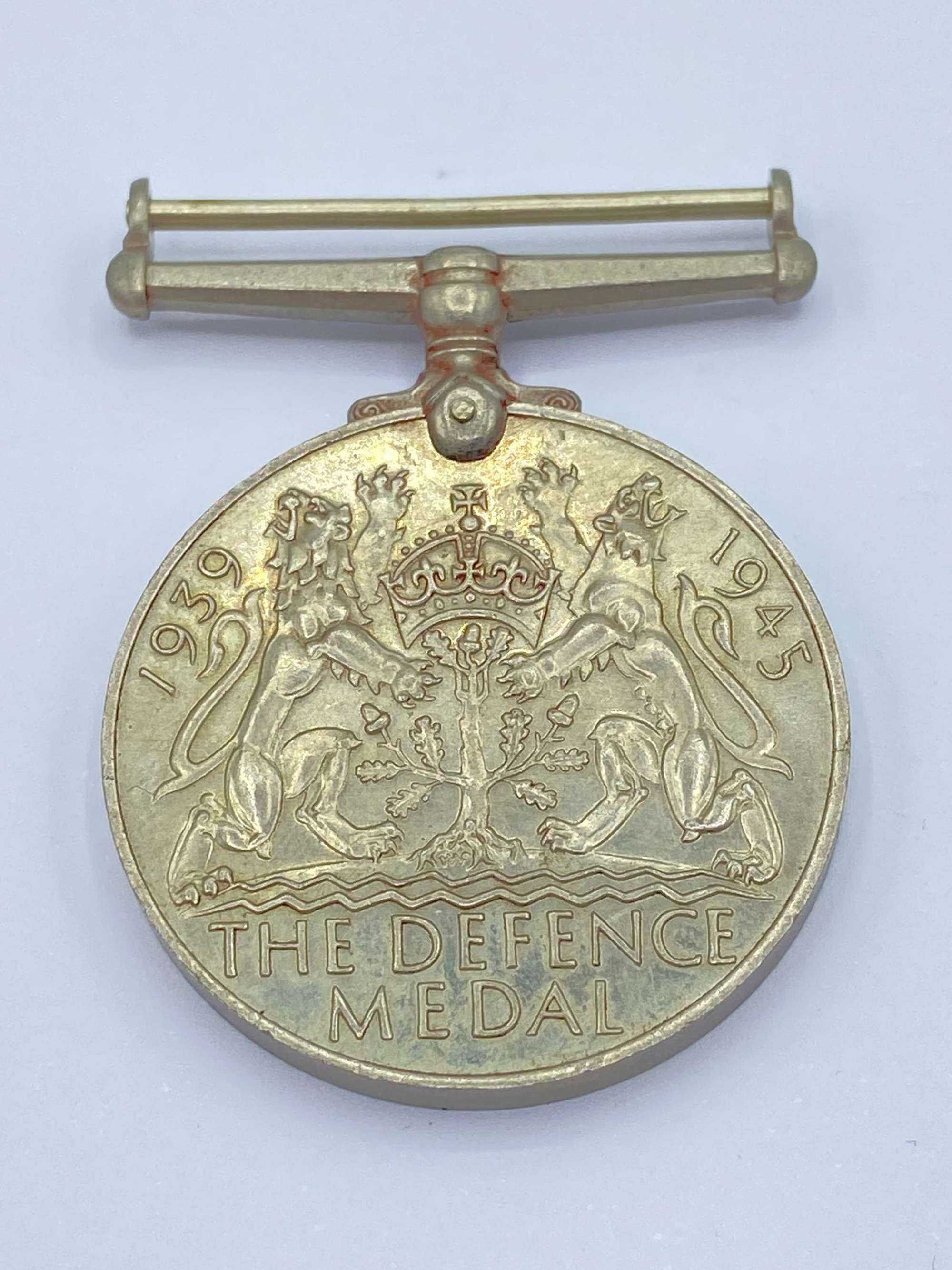WW2 British Army, Royal Air Force & Navy Defence Medal Missing Ribbon