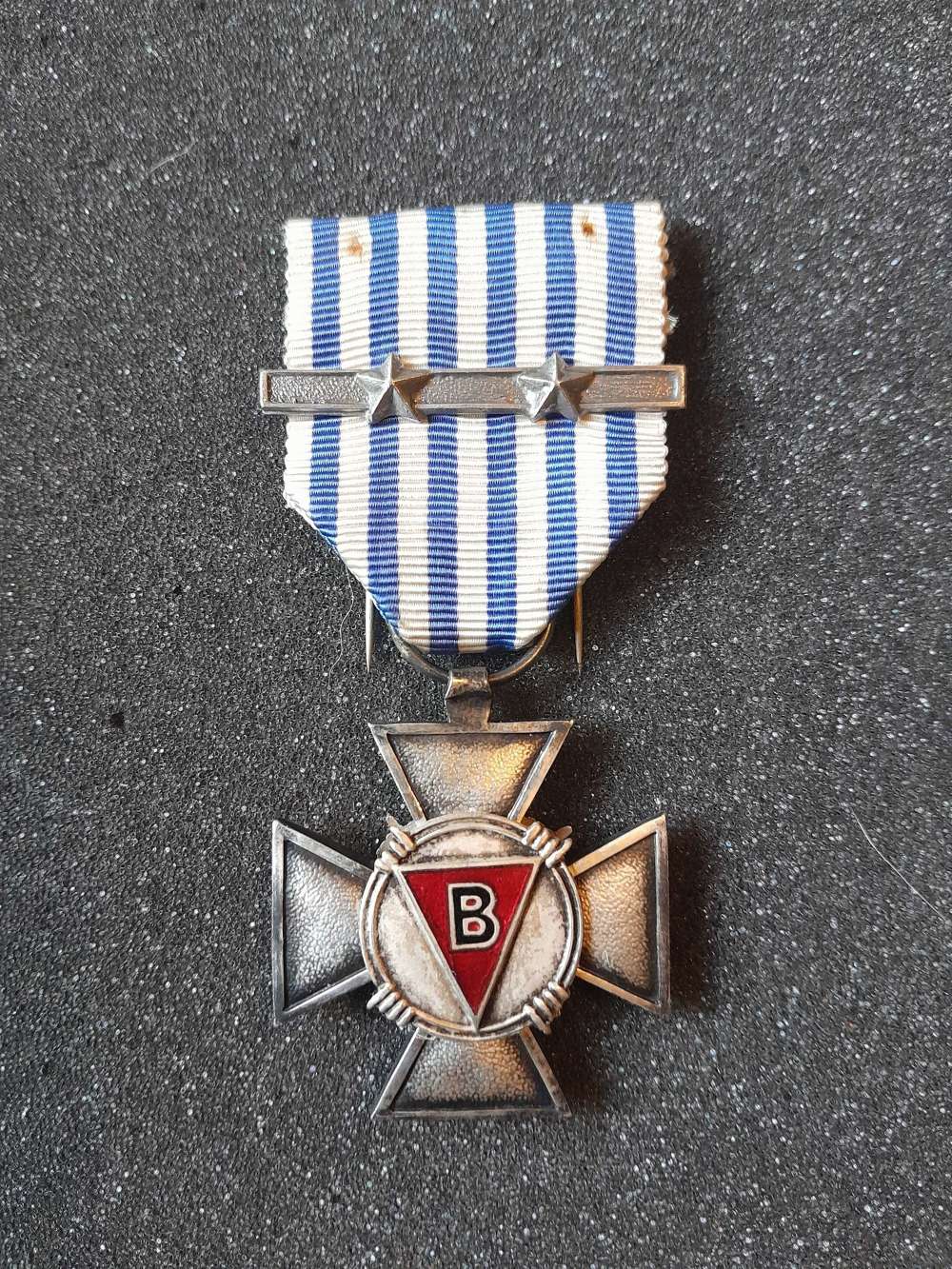 Belgium, Kingdom. A Political Prisoner's Cross 1940-1945