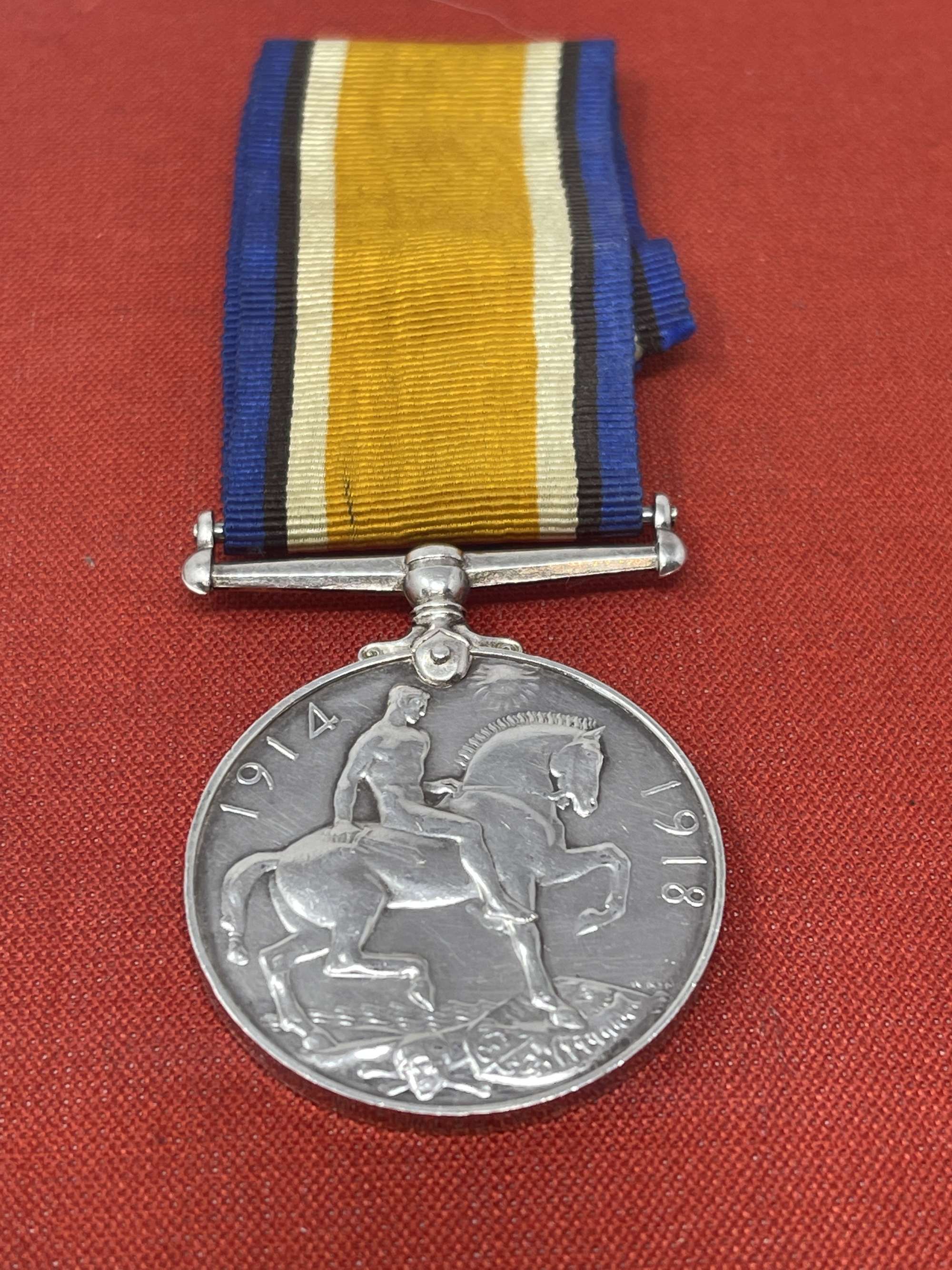 Single WW1 British War Medal Royal Navy