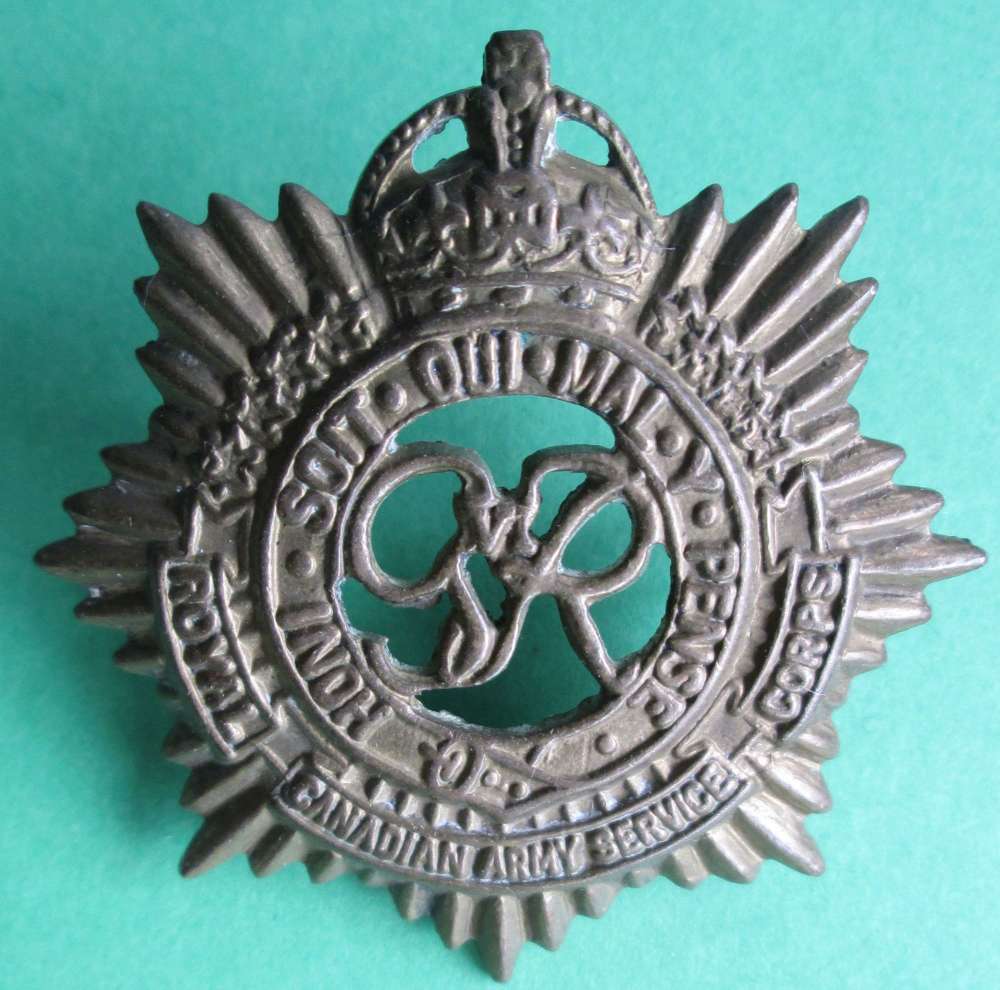 ROYAL CANADIAN ARMY SERVICE CORPS