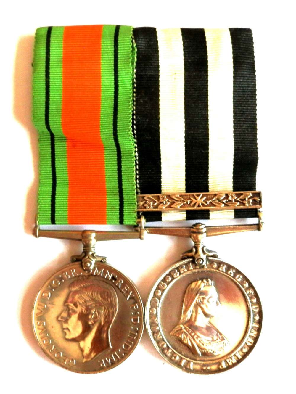 PAIR. Warden William J. L. Deag (ARP) Stretcher Party Unit.