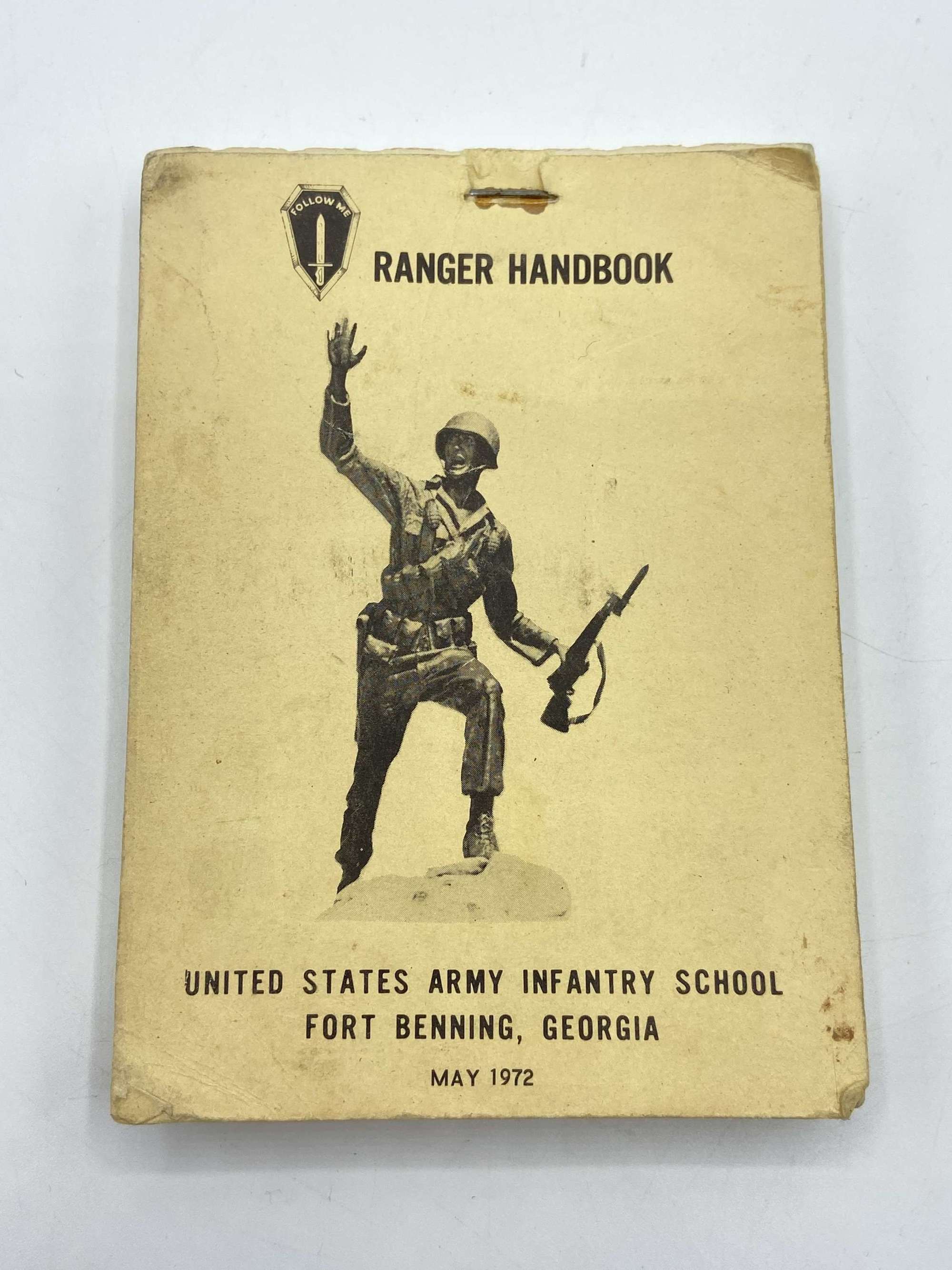 1972 Ranger Handbook United States Army Infantry School Fort Benning