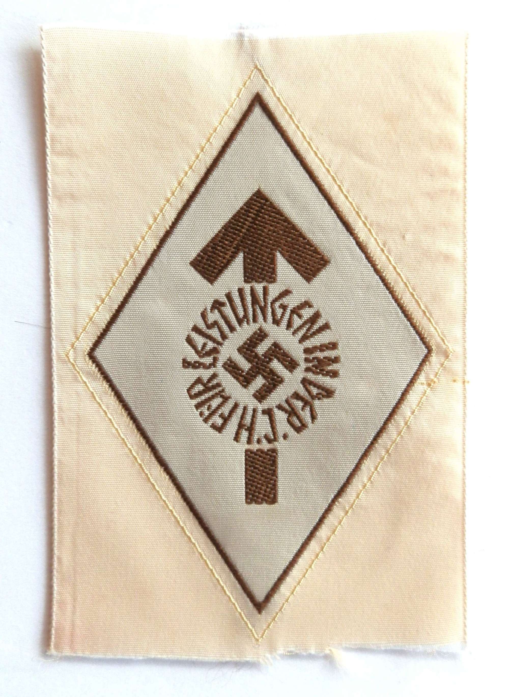 Hitler Youth Bronze Cloth ‘Bevo’ Class Sports Badge.