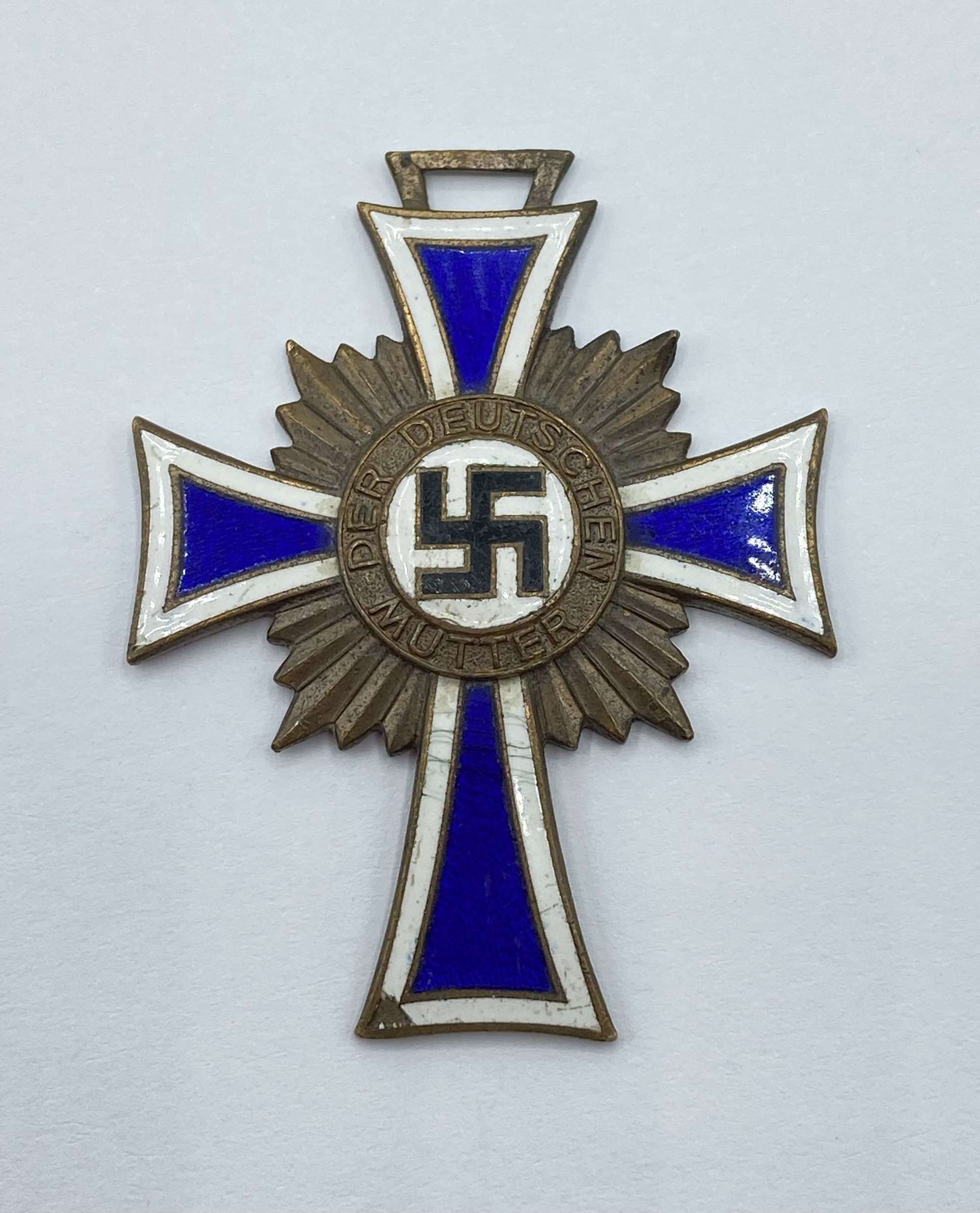 WW2 German Mutterehrenkreuz Bronze Mothers Cross