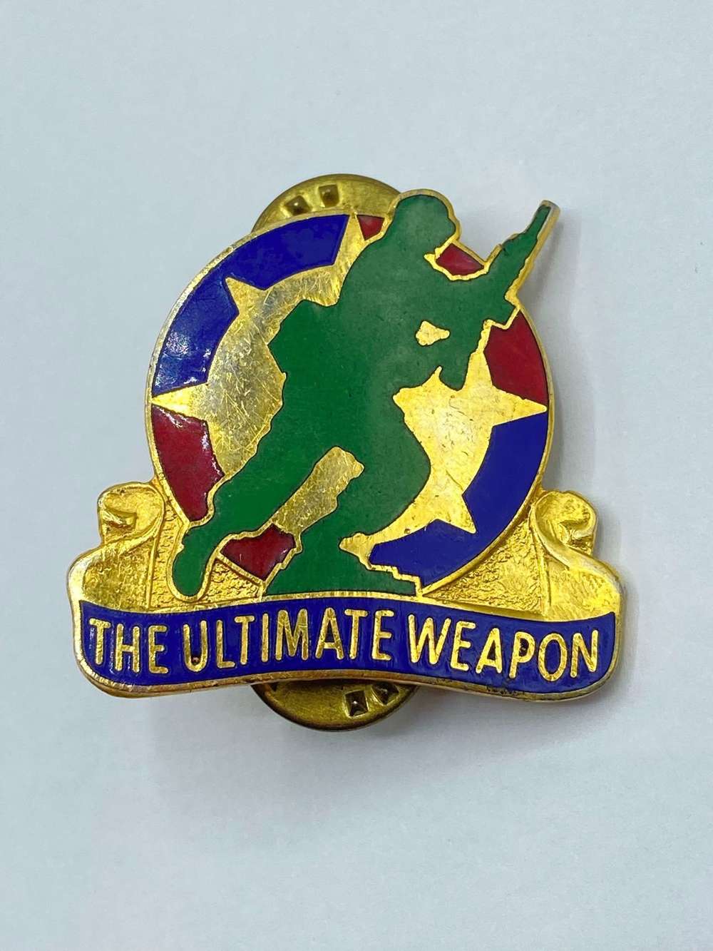 1980s United States Army Fort Dix Training Centre Unit Crest Insignia