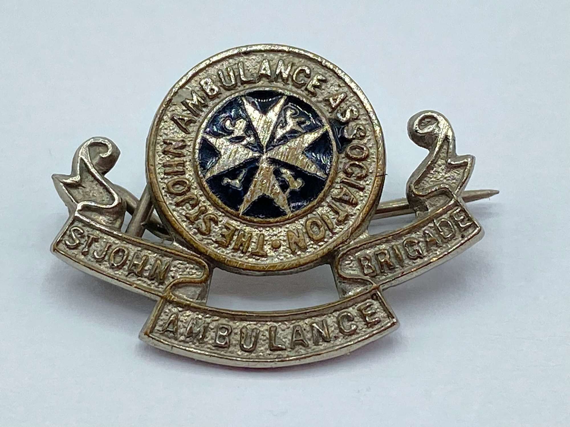 WW2 British Home Front St John Ambulance Association Badge