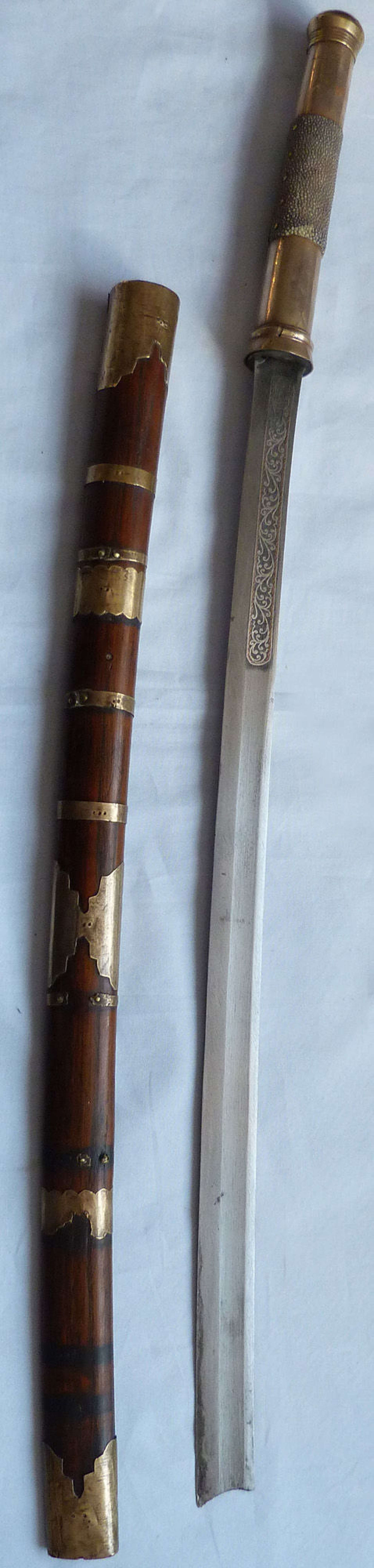 C.1900’s Burmese Dha Sword
