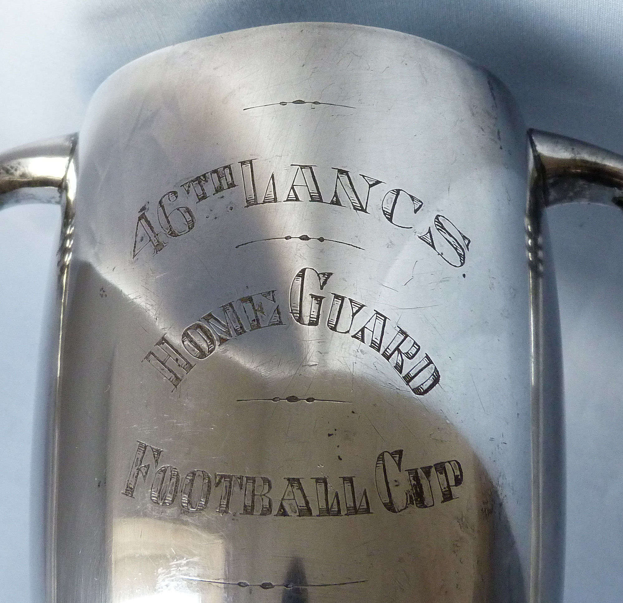 WW2 British Home Guard Presentation Football Trophy – Dated 1940-42